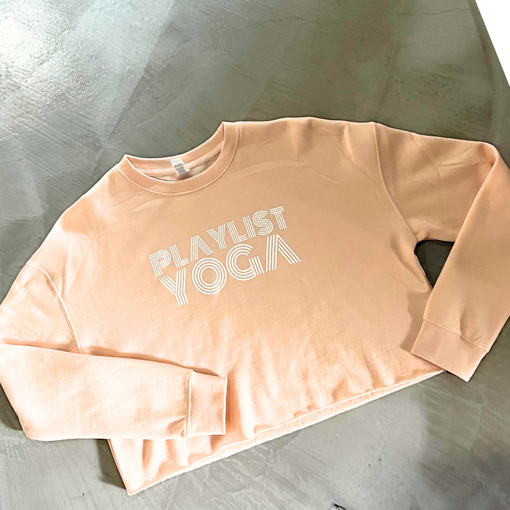 Cropped Pink Sweatshirt