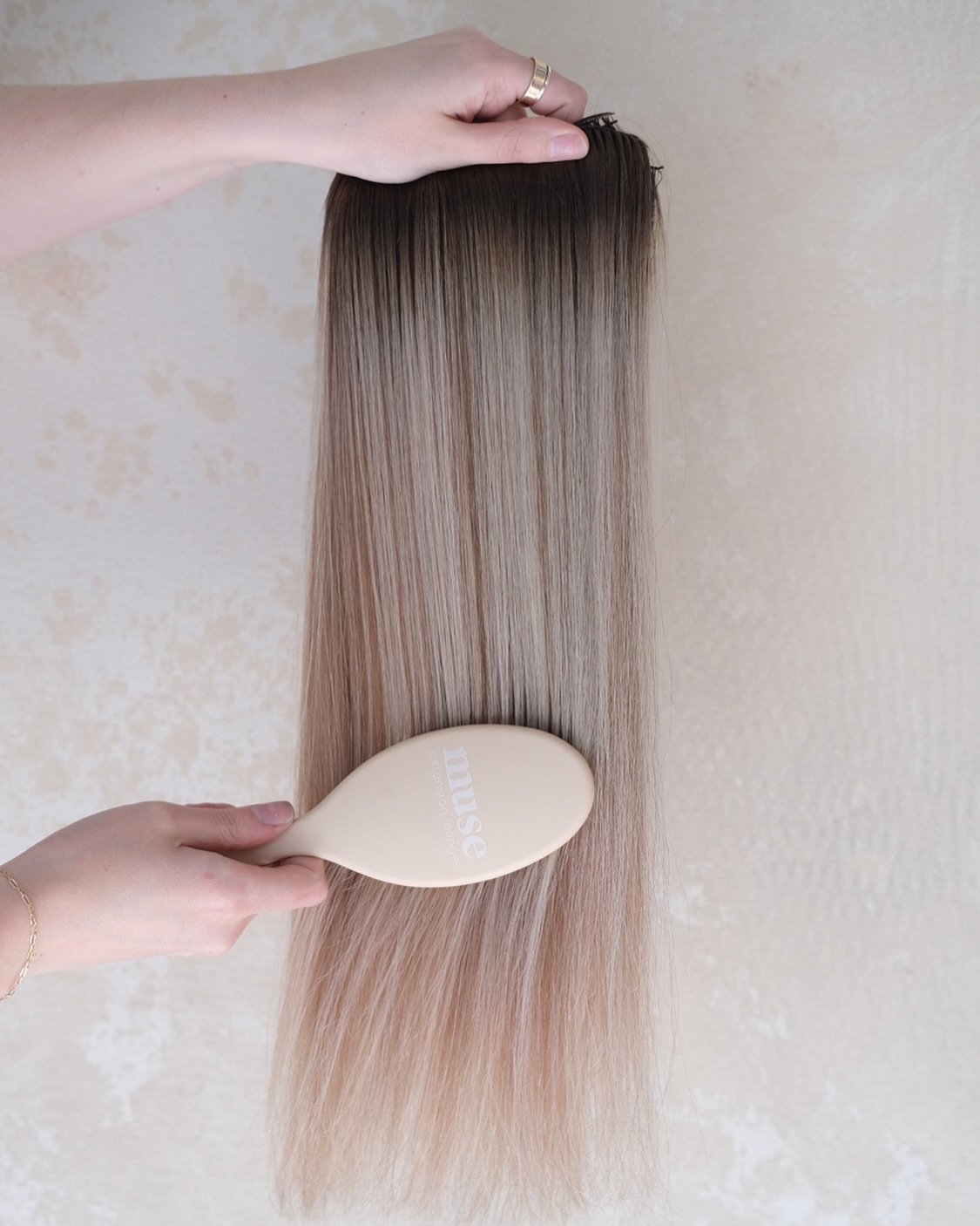 Too often we see uncolored wefts being taken from the package straight to your hair

It makes it impossible to hide your extensions and you&rsquo;re always worrying if your hair is splitting, showing the tops of your rows!

Extensions should not be a