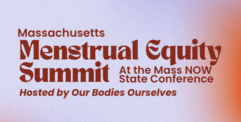 Menstrual Equity Summit at the 2025 Mass NOW State Conference