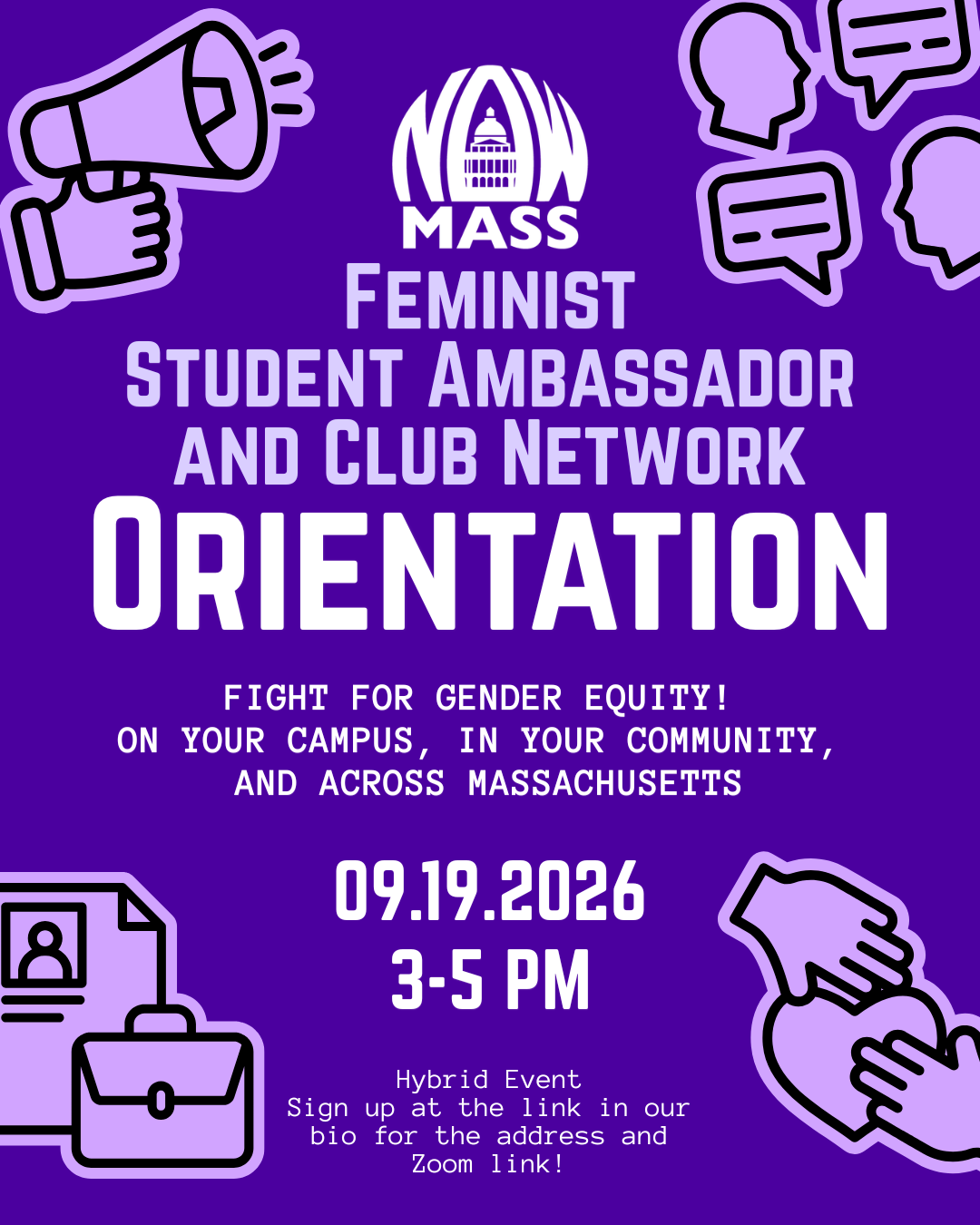 Student Ambassador and Club Affiliate Orientation