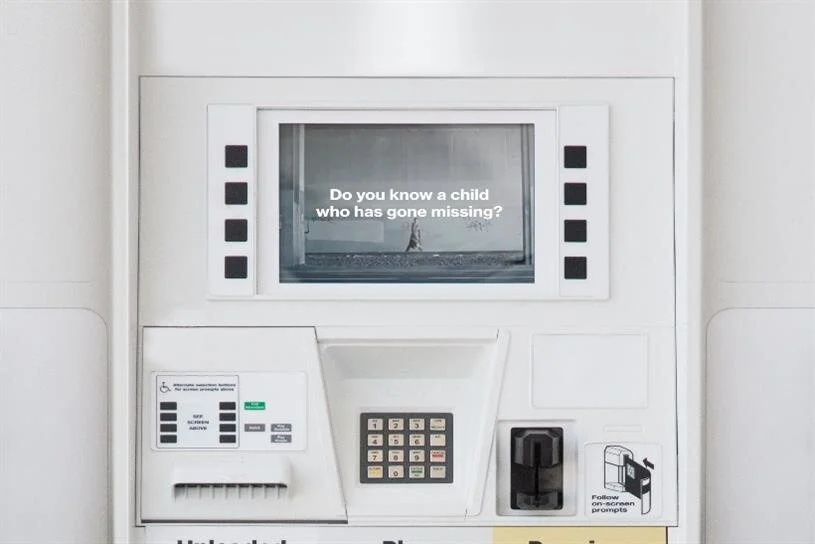 The new milk carton: Gas stations post ads to search for missing children