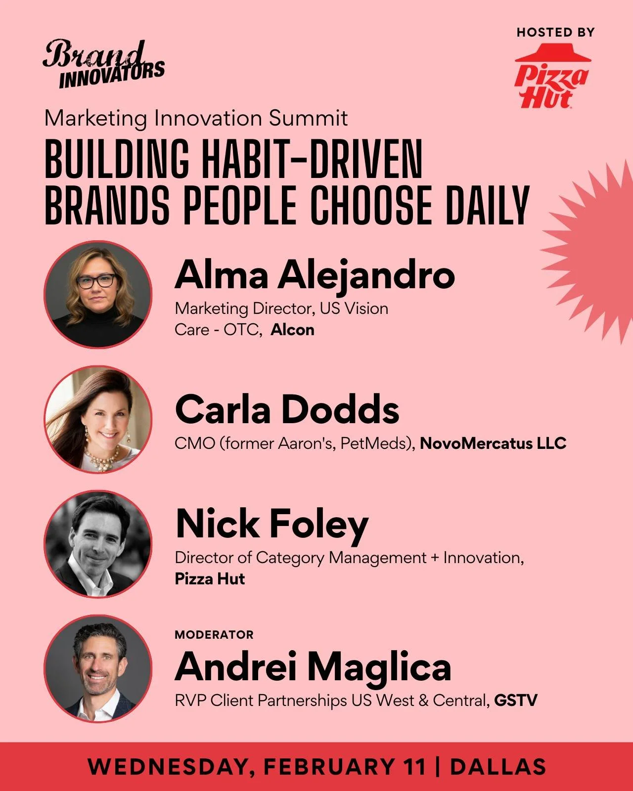 Are you attending the @BrandInnovators Marketing Innovation Summit on February 11th? 🗓️ 

Our own RVP of Client Partnerships, Andrei Maglica, will be moderating a panel at 10 AM focused on how brands can break through in crowded, choice-heavy market