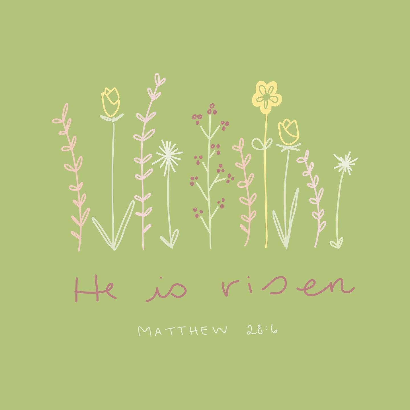 Happy Easter Sunday!

&ldquo;He is not here: for he is risen, as he said. Come, see the place where the Lord lay.&rdquo;

‭‭Matthew‬ ‭28:6‬ ‭KJV‬‬