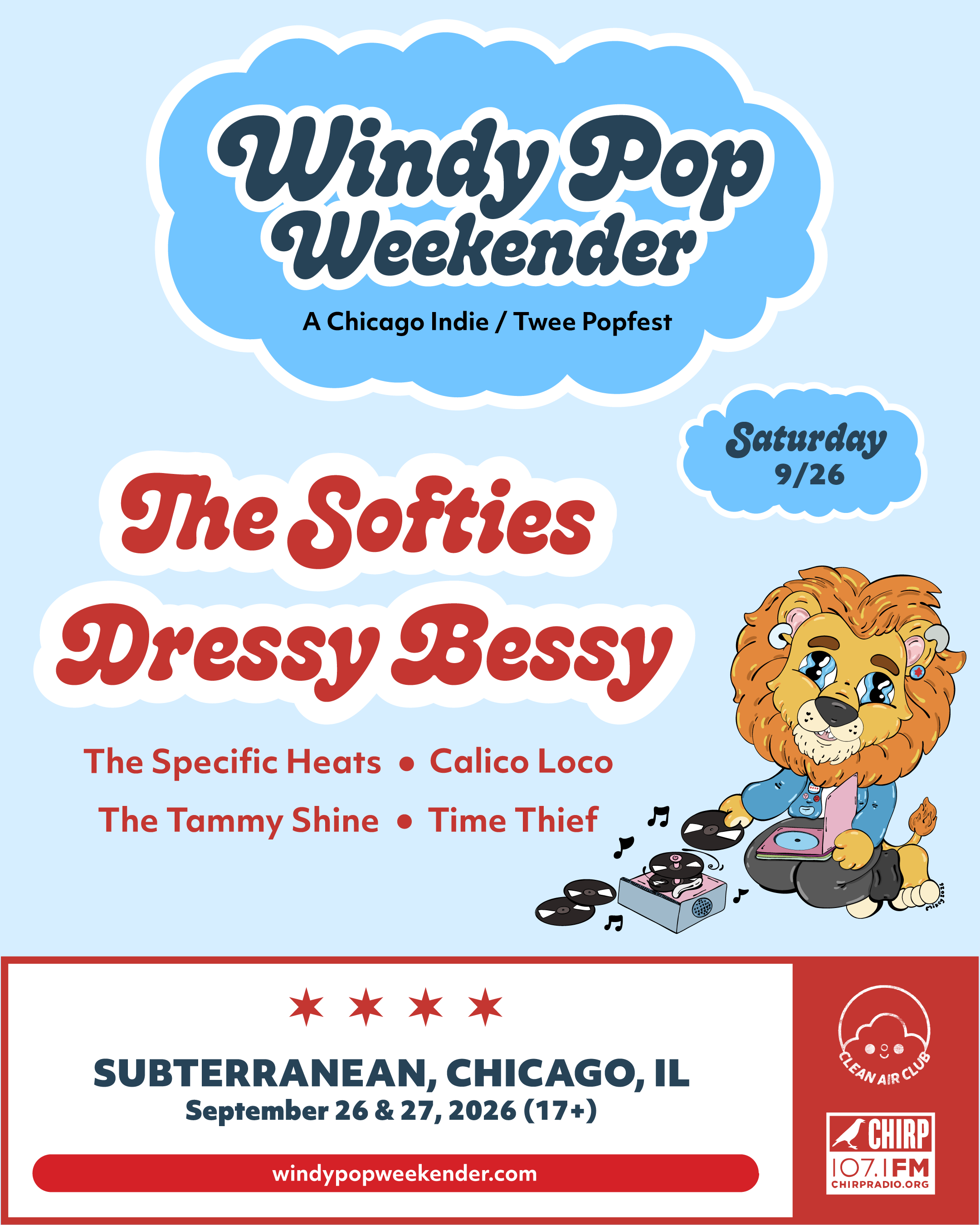 The Specific Heats at Windy Pop Weekender