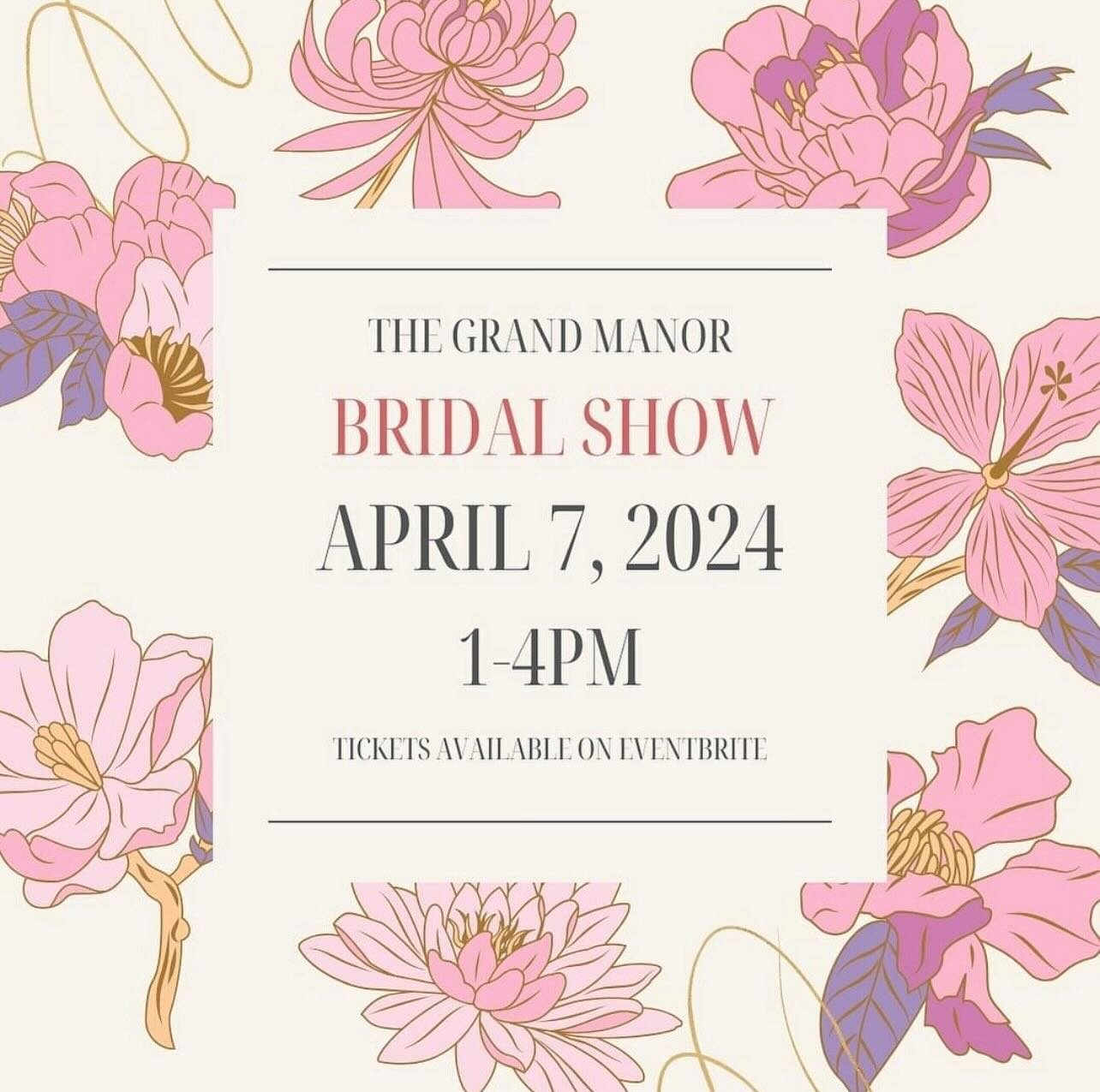 Looking forward to seeing everyone at the Bridal Show !! 🤩🎉