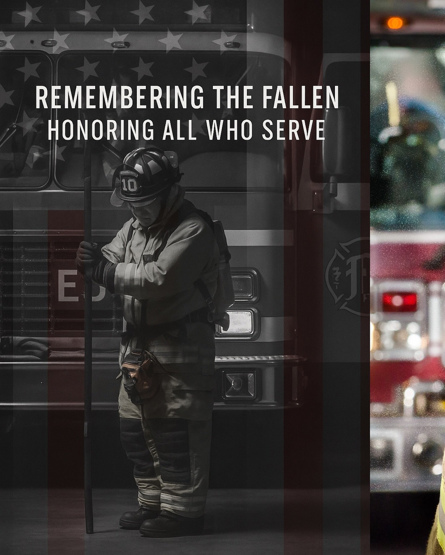 Memorial Day, we honor the military heroes who gave everything for our freedom. 🇺🇸 

We also stand in solemn gratitude for all who serve and protect&mdash;those who carry the weight of duty daily. ❤️

#memorialday #rememberthefallen #photographers 