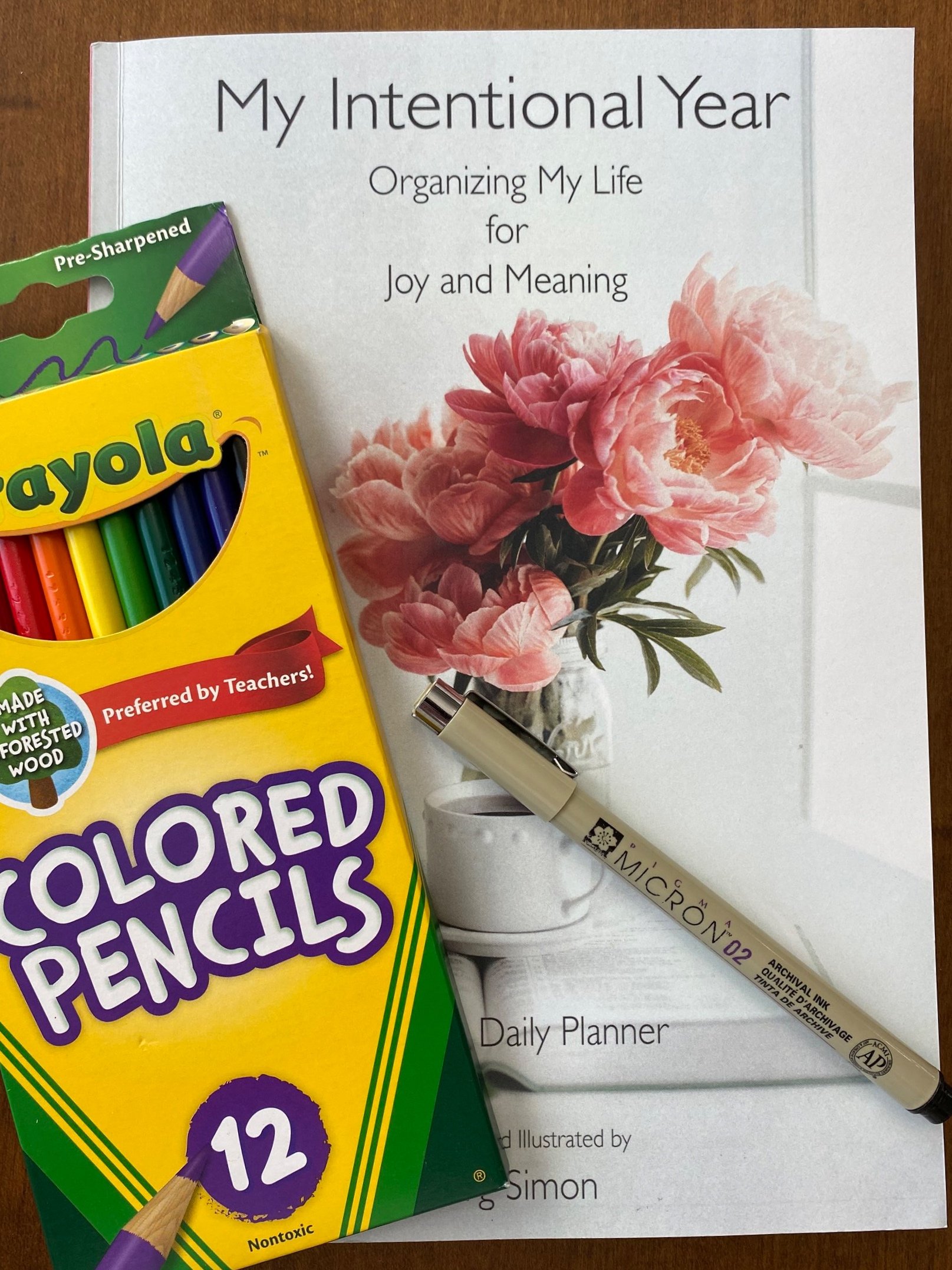 Deluxe Artist's Package includes signed book, 12 colored pencil, and 1 archival pen