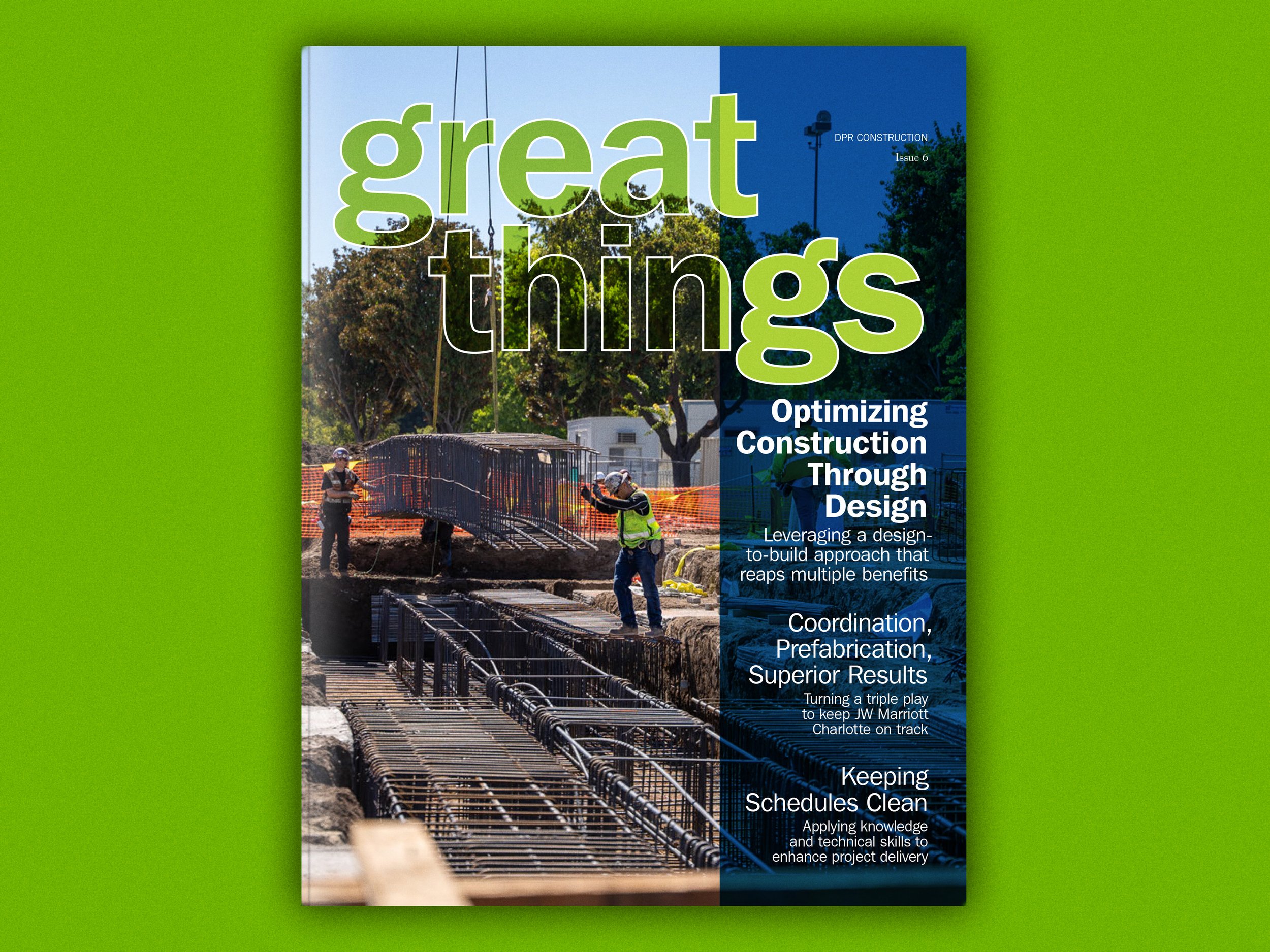 Great Things Issue 6 cover
