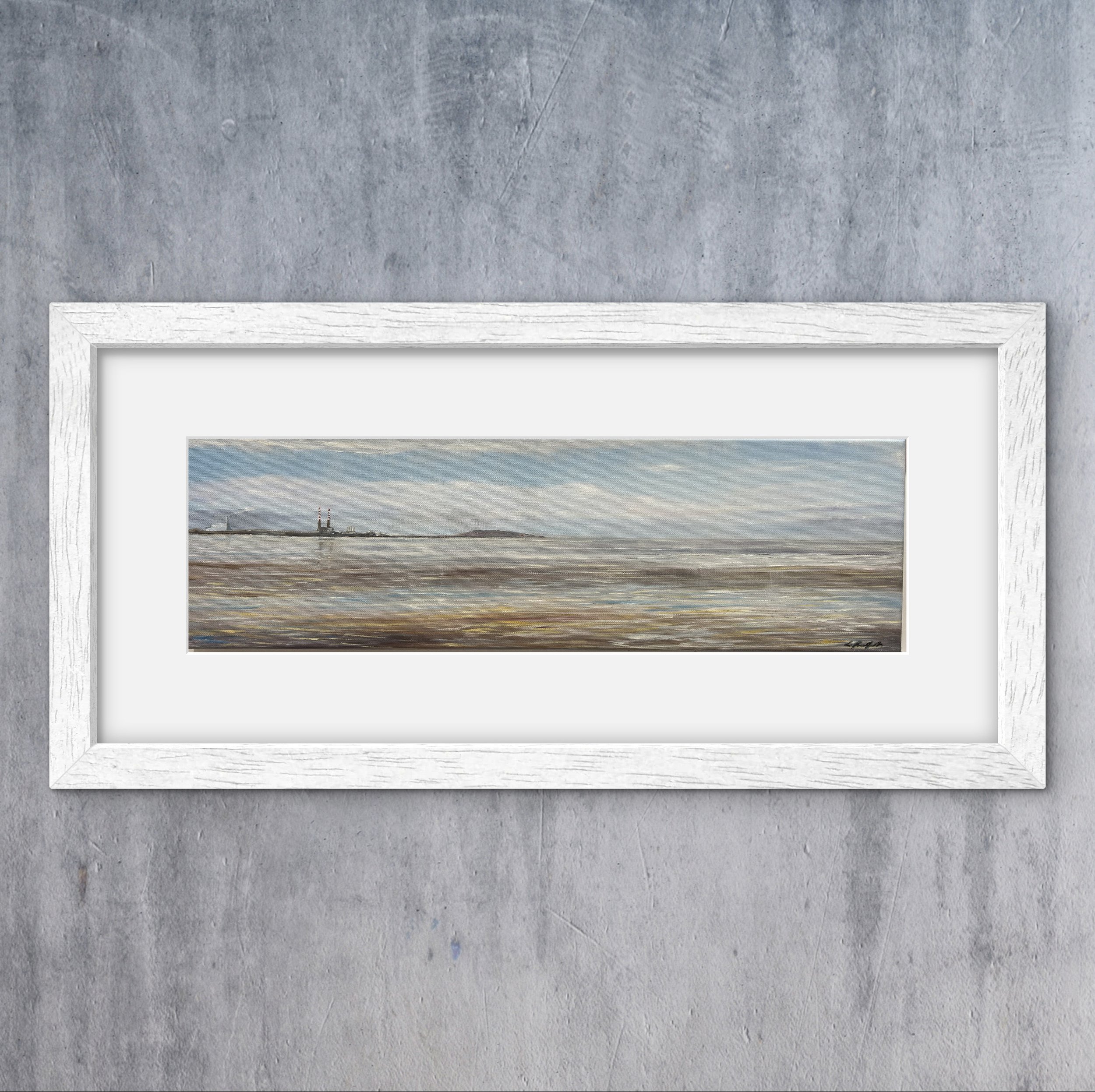 "Sandymount View" Framed Fine Art Print .Two sizes available