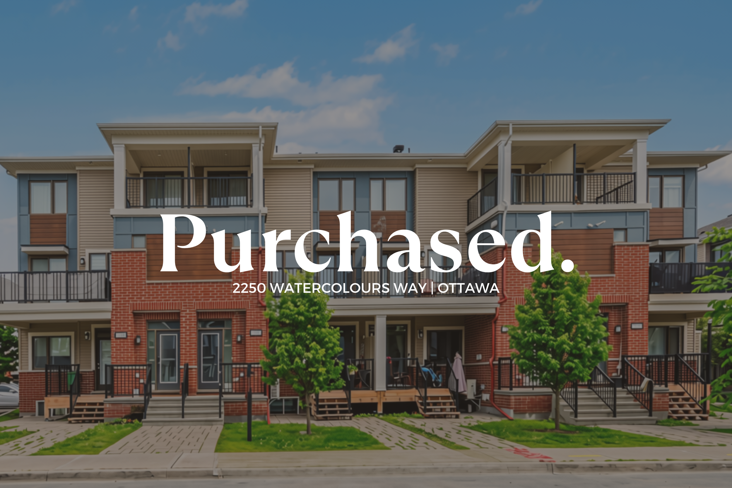 2250 Watercolours Way, Ottawa, Ontario K2J 6R2