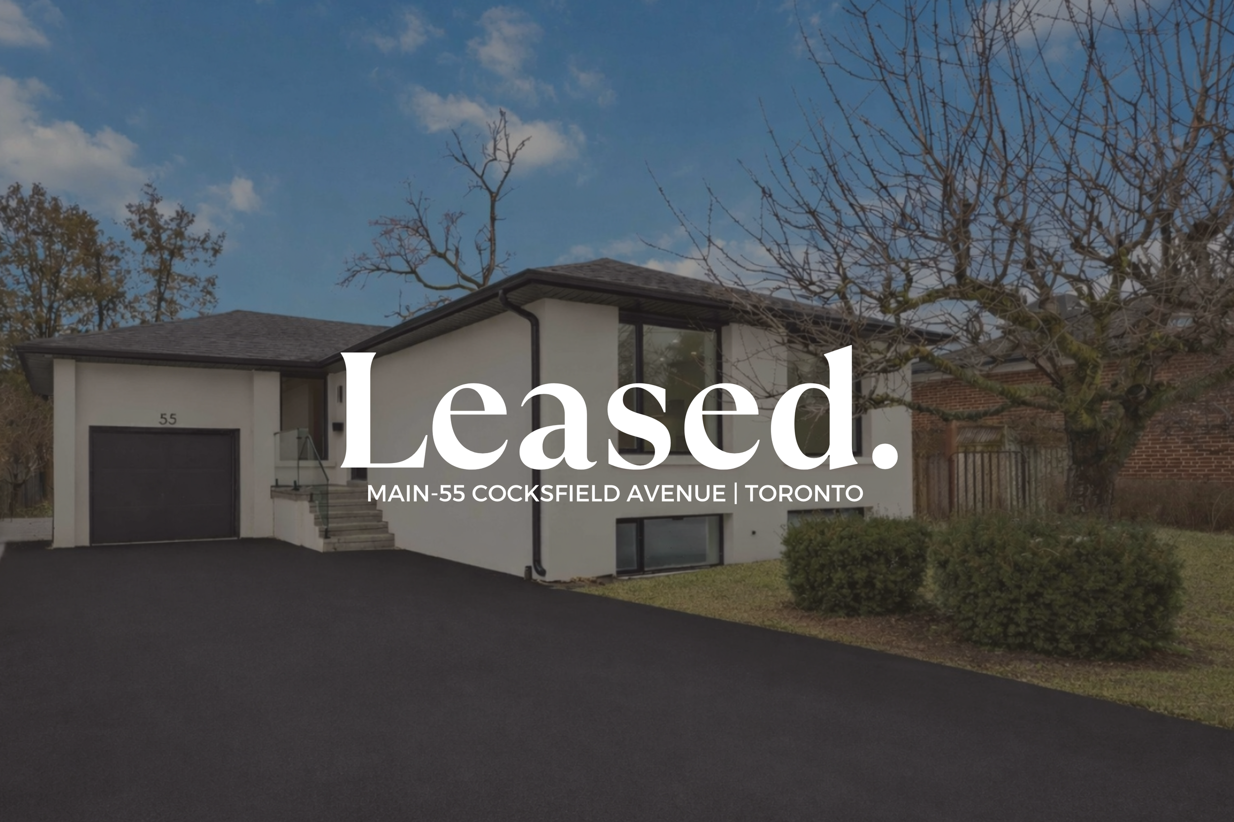 Main-55 Cocksfield Avenue, Toronto, Ontario, M3H 3S7