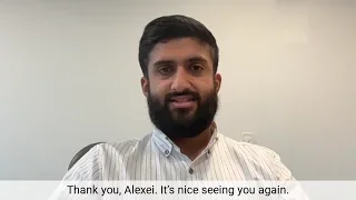 Alexei and Co-Founder of Pam, Samee Khan