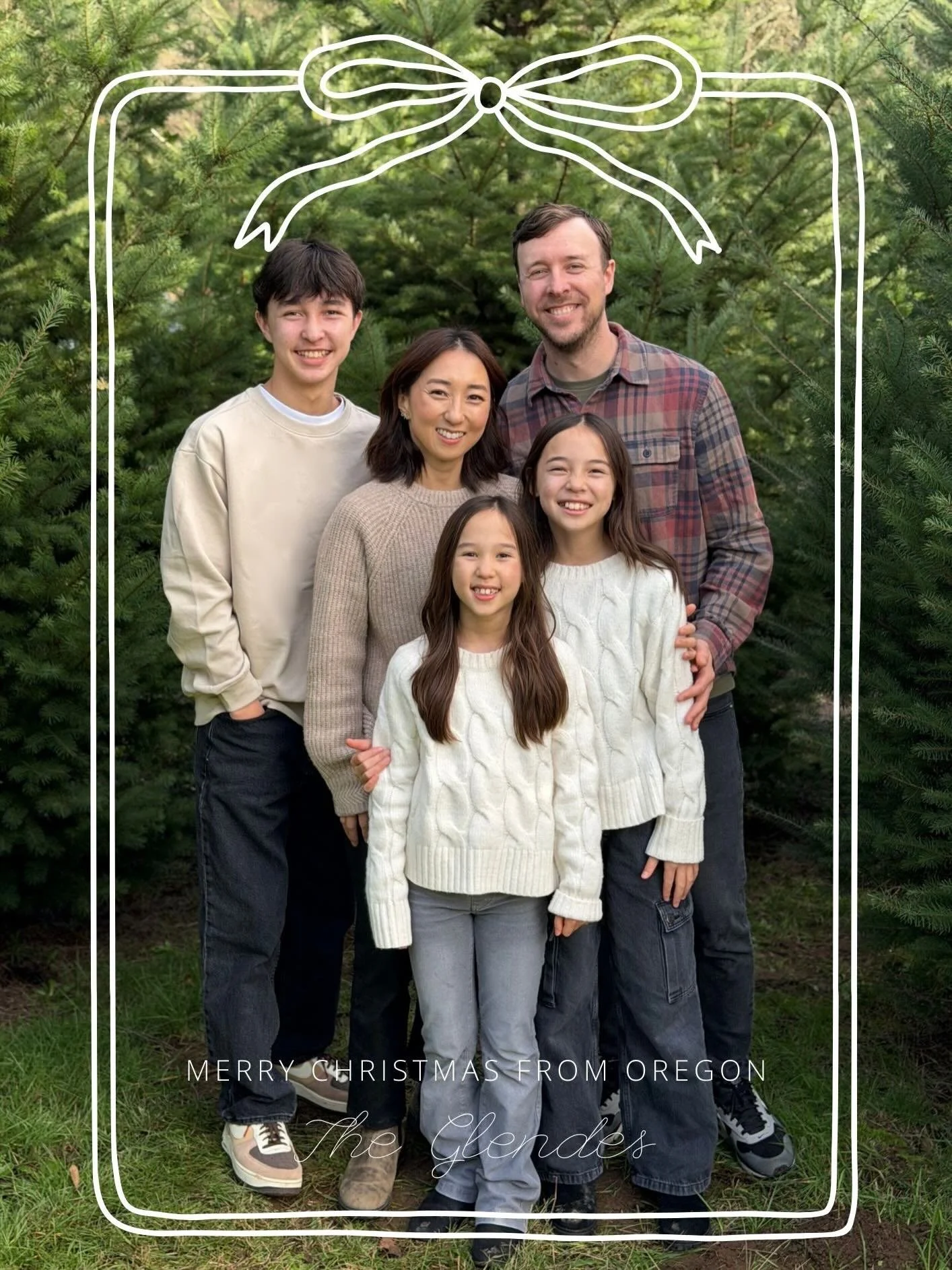 merry christmas to you and thankful for our first christmas in oregon! 

although it&rsquo;s been humbling to start fresh and new in every area of our lives, we&rsquo;re thankful for the ways that the lord provides us with everything we need. we&rsqu