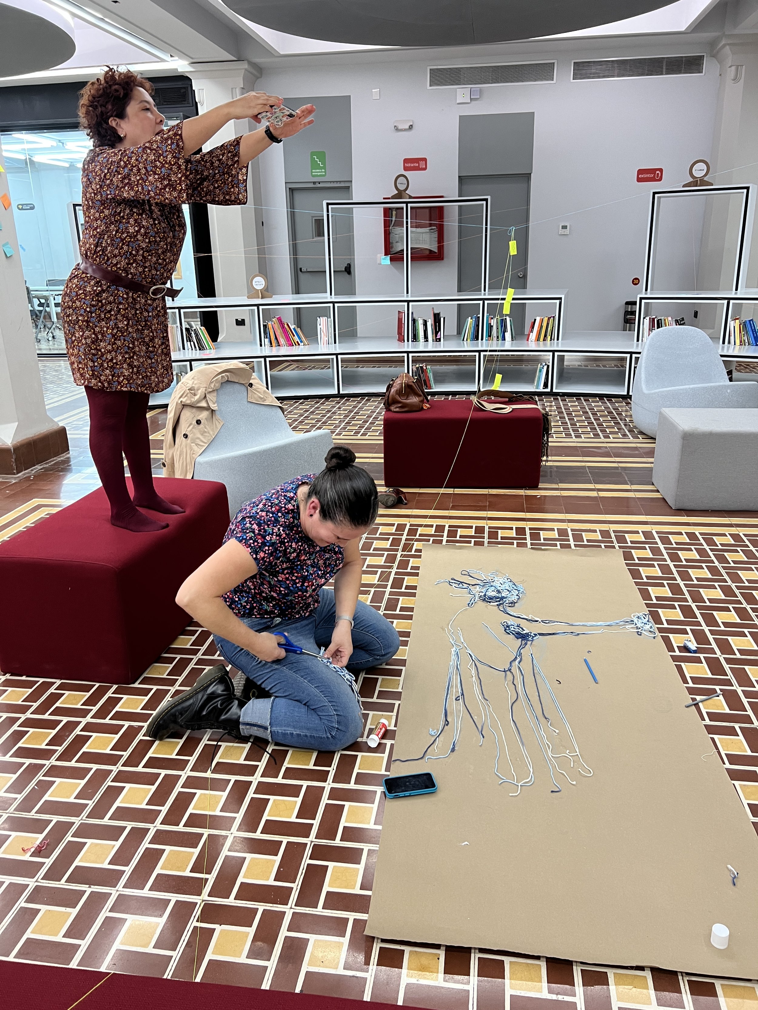 Using visual language and performance to express personal stories