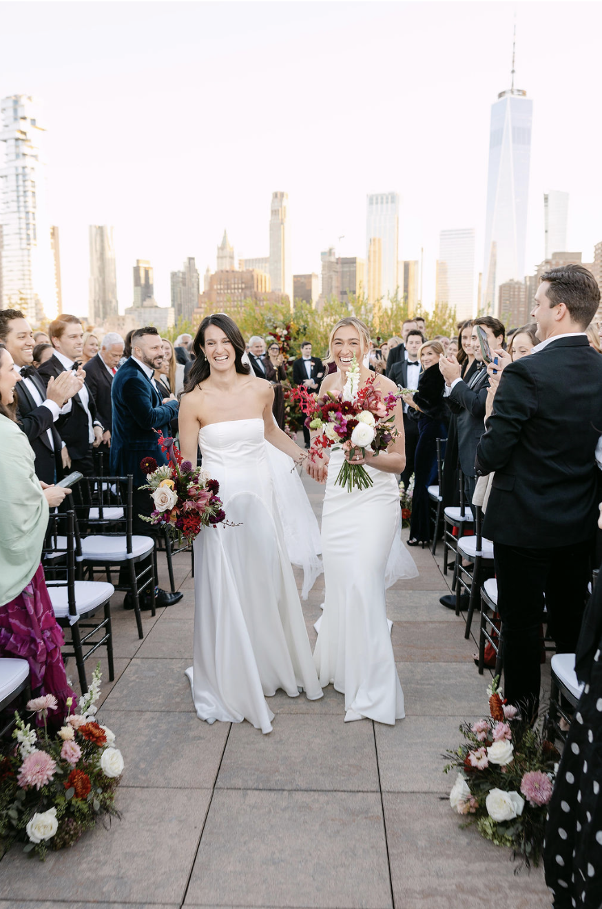 SOCIAL: L&L's Tribeca Rooftop Wedding
