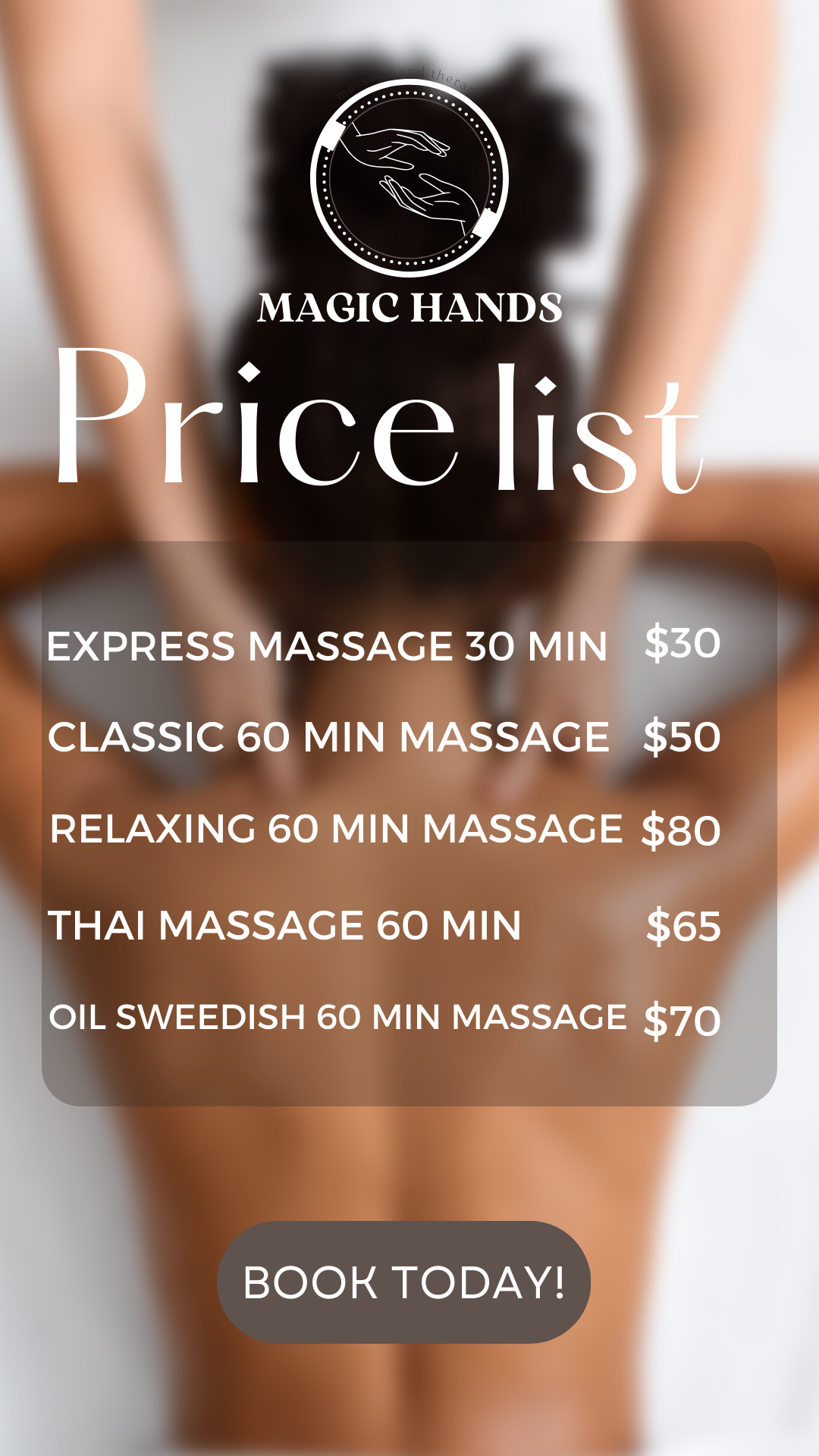 Price List 