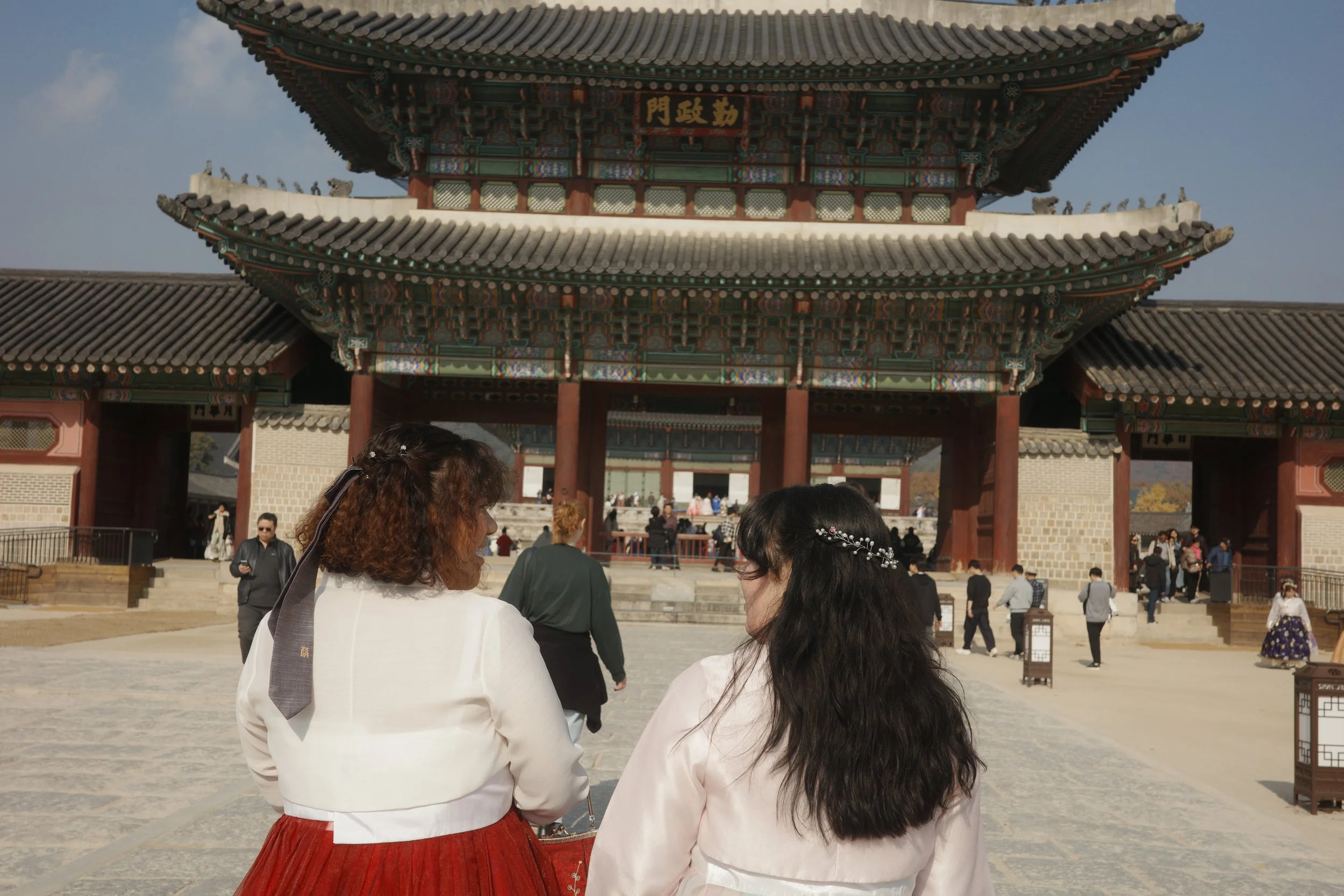 Learning about history in Seoul