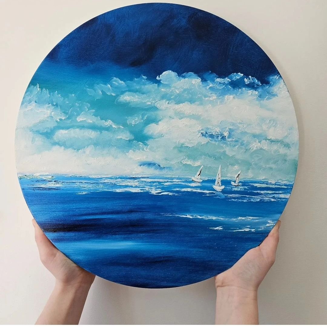 The summer seems to go by so quickly. Last night's rain invited me outside to ground myself and enjoy the energy I get from this. Water is like magic to me.

If you're a sailor or have someone in your life that sales, this might be the perfect gift f