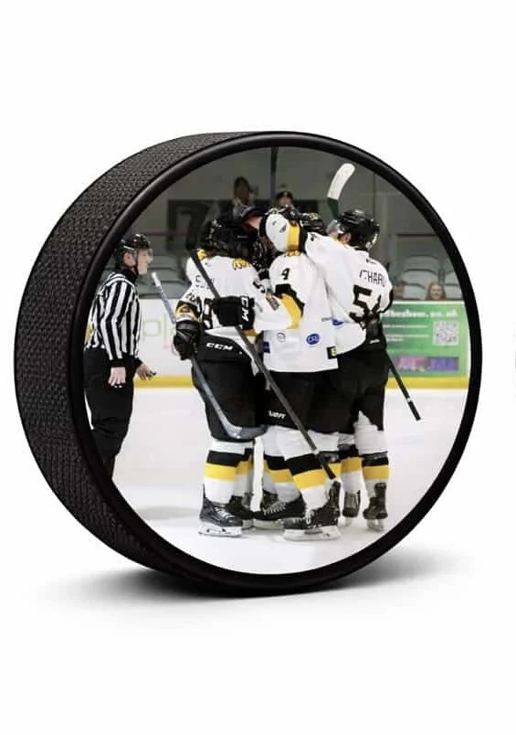 Printed Ice Hockey Puck  ( double sided )