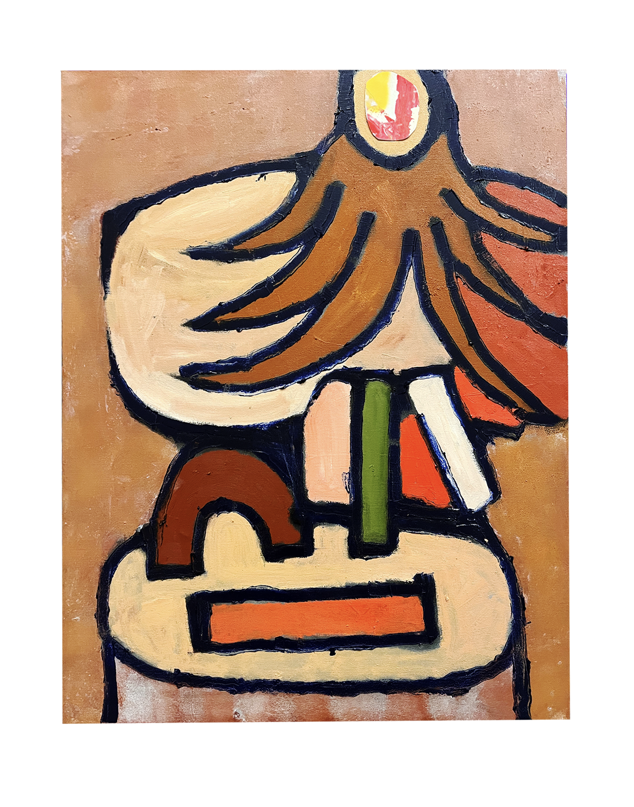 2001 Christmas,
Oil on canvas
(60cm - 75cm)