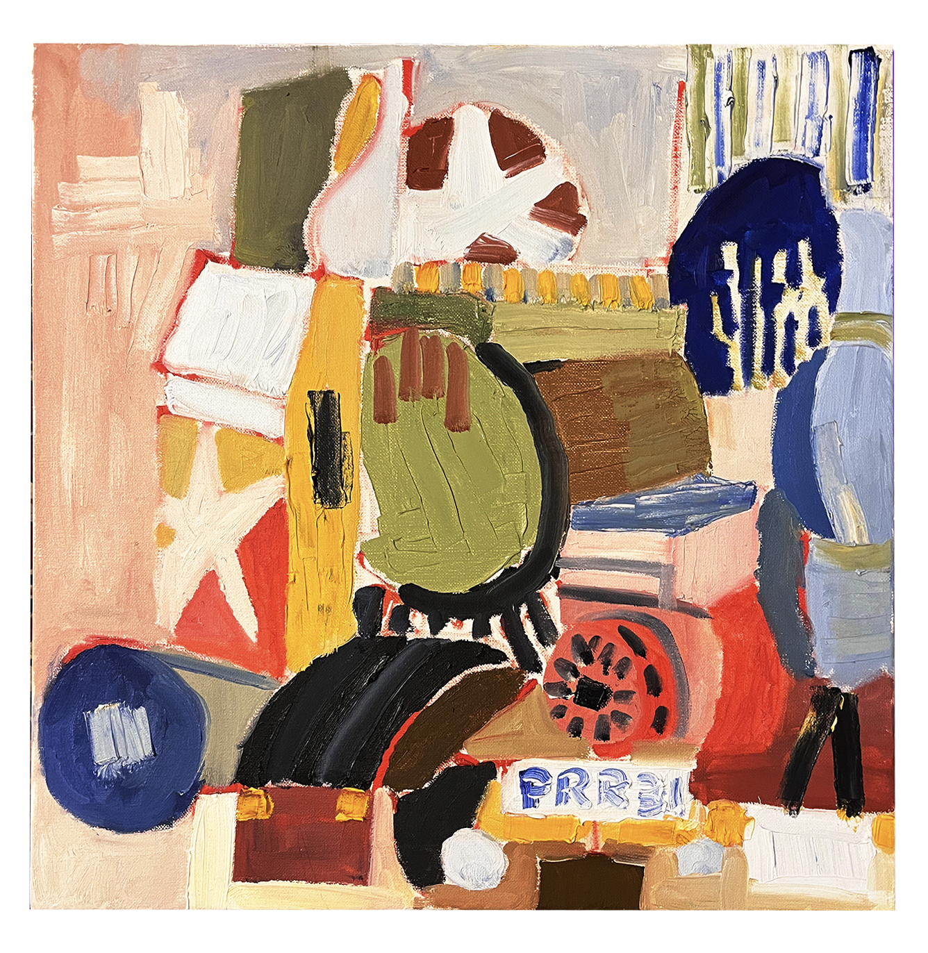 Rust,
Oil on canvas
(45cm - 45cm)