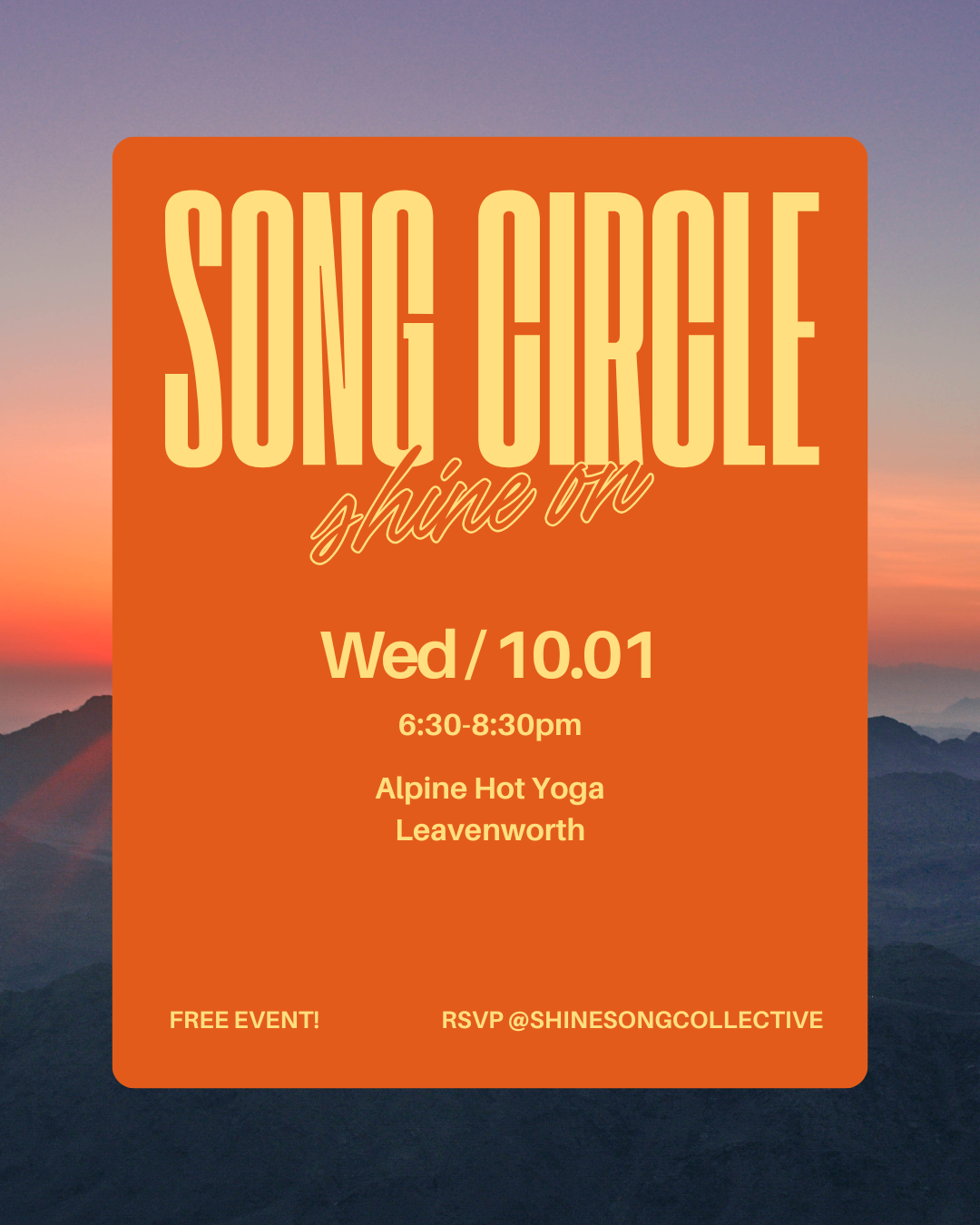 Oct Song Circle