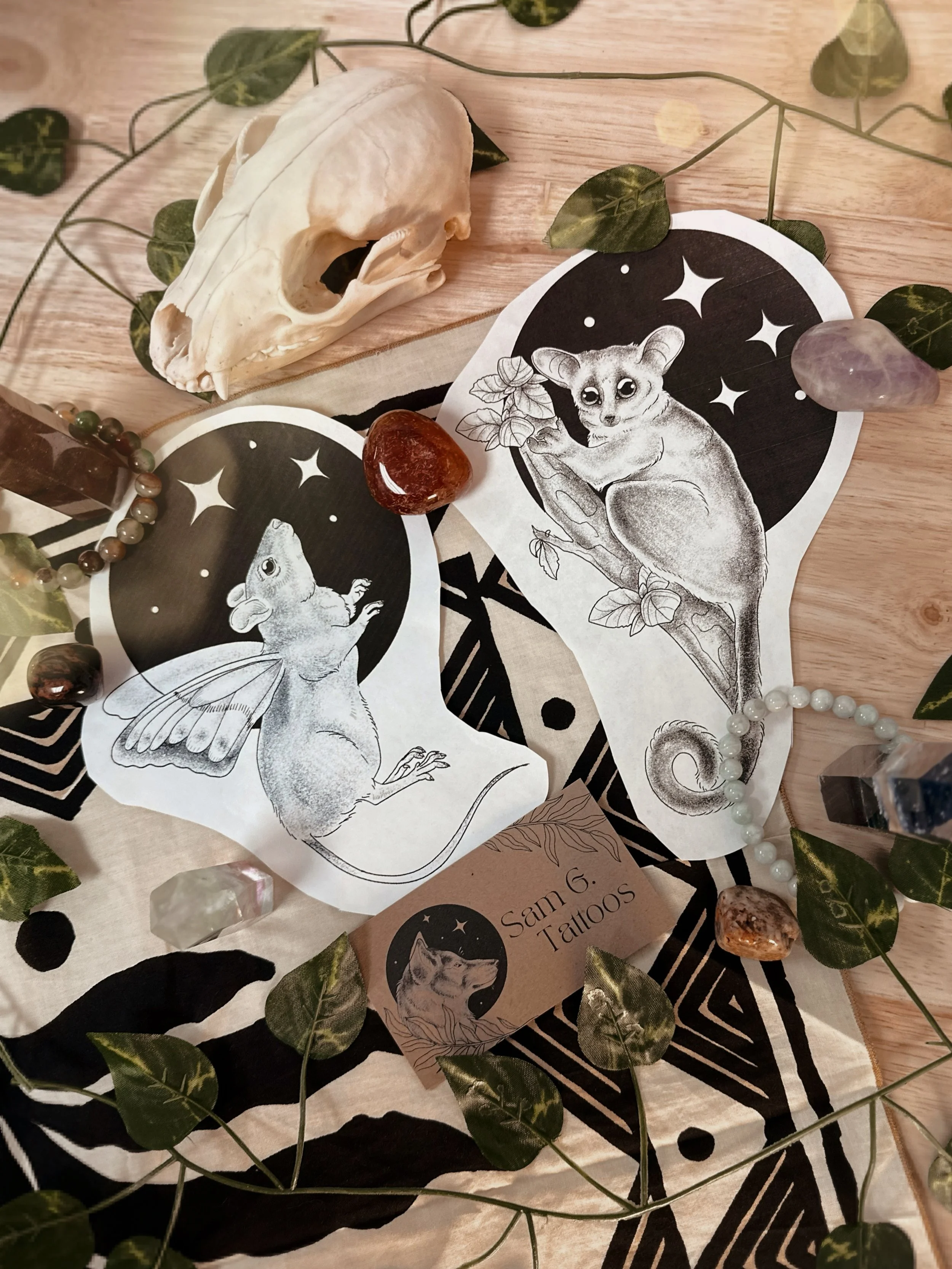 sam gunning Pre drawns