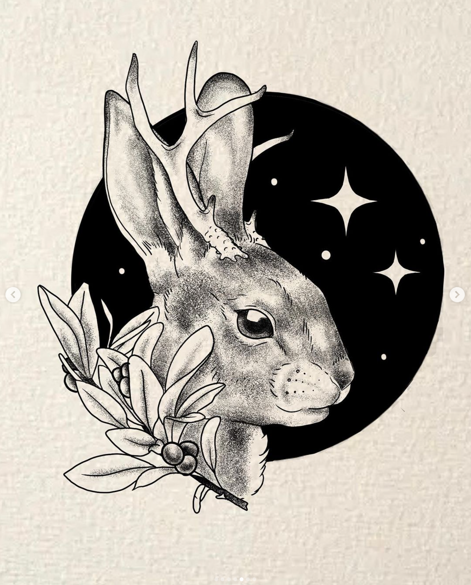 Claudia The Jackalope $450-$700