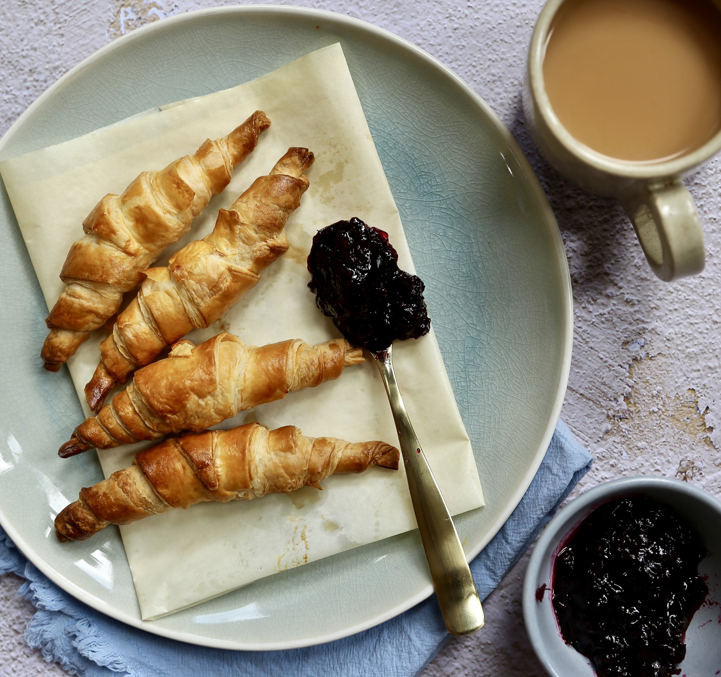 Puff Pastry Croissants