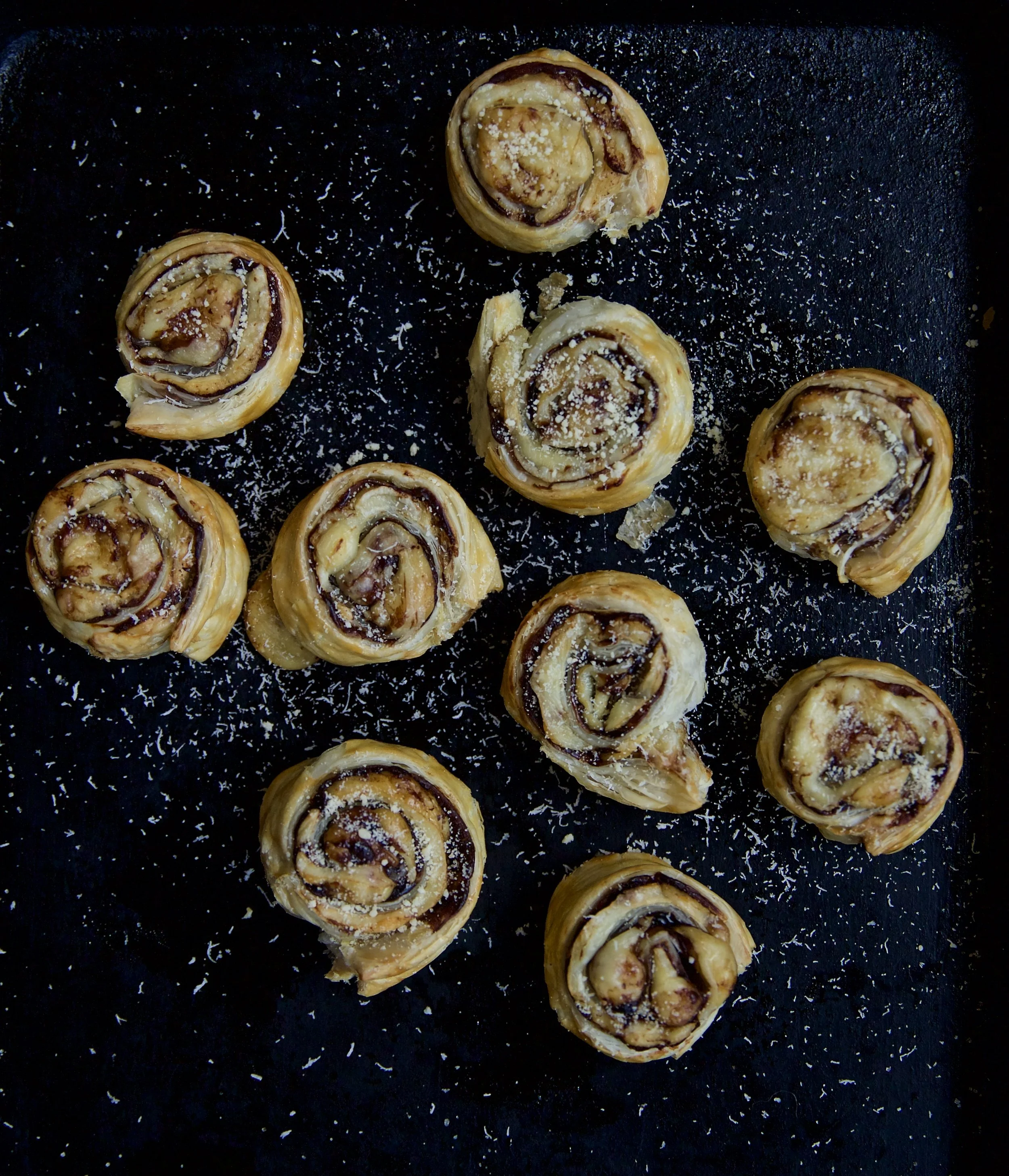 Vegemite/Marmite Cheese Scrolls