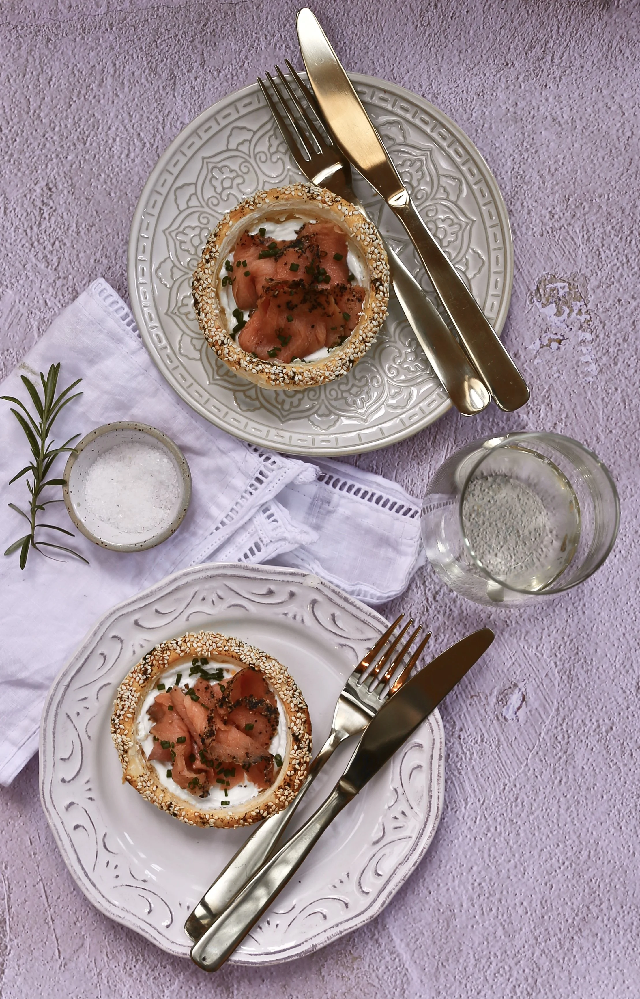Smoked Salmon Vol Au Vents