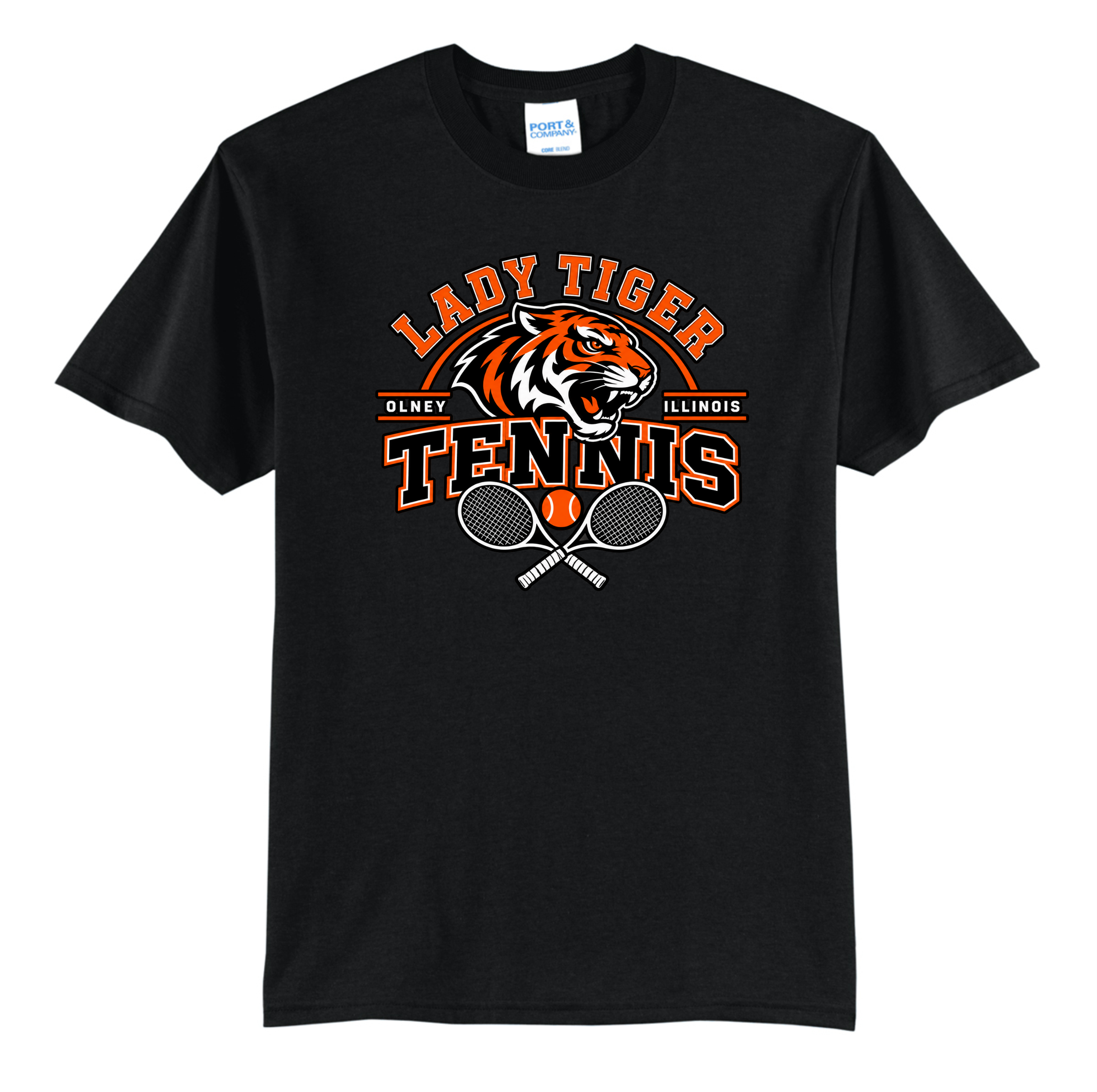 Lady Tiger Tennis Black 2026