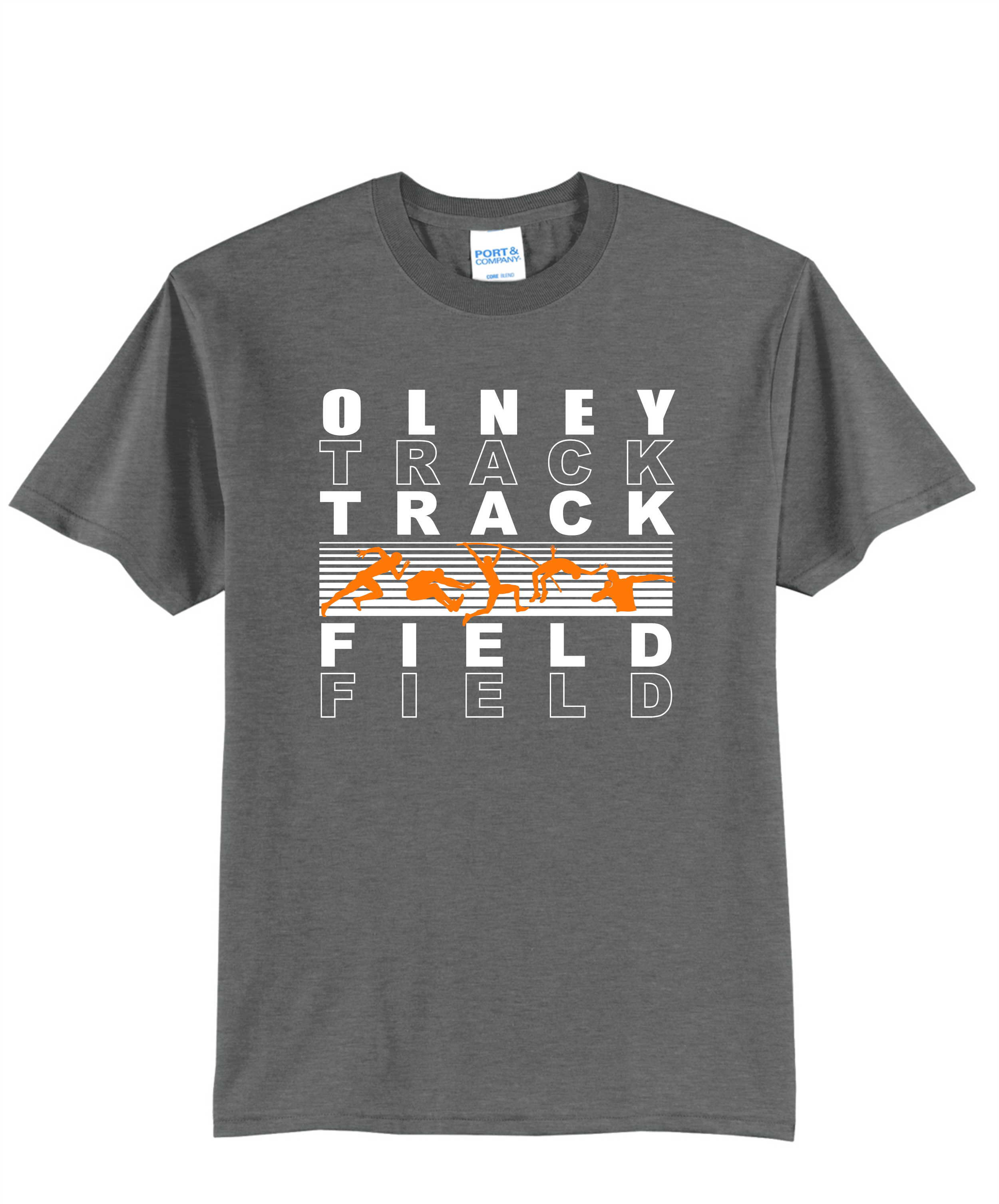 Graphite Heather Gray Olney Track