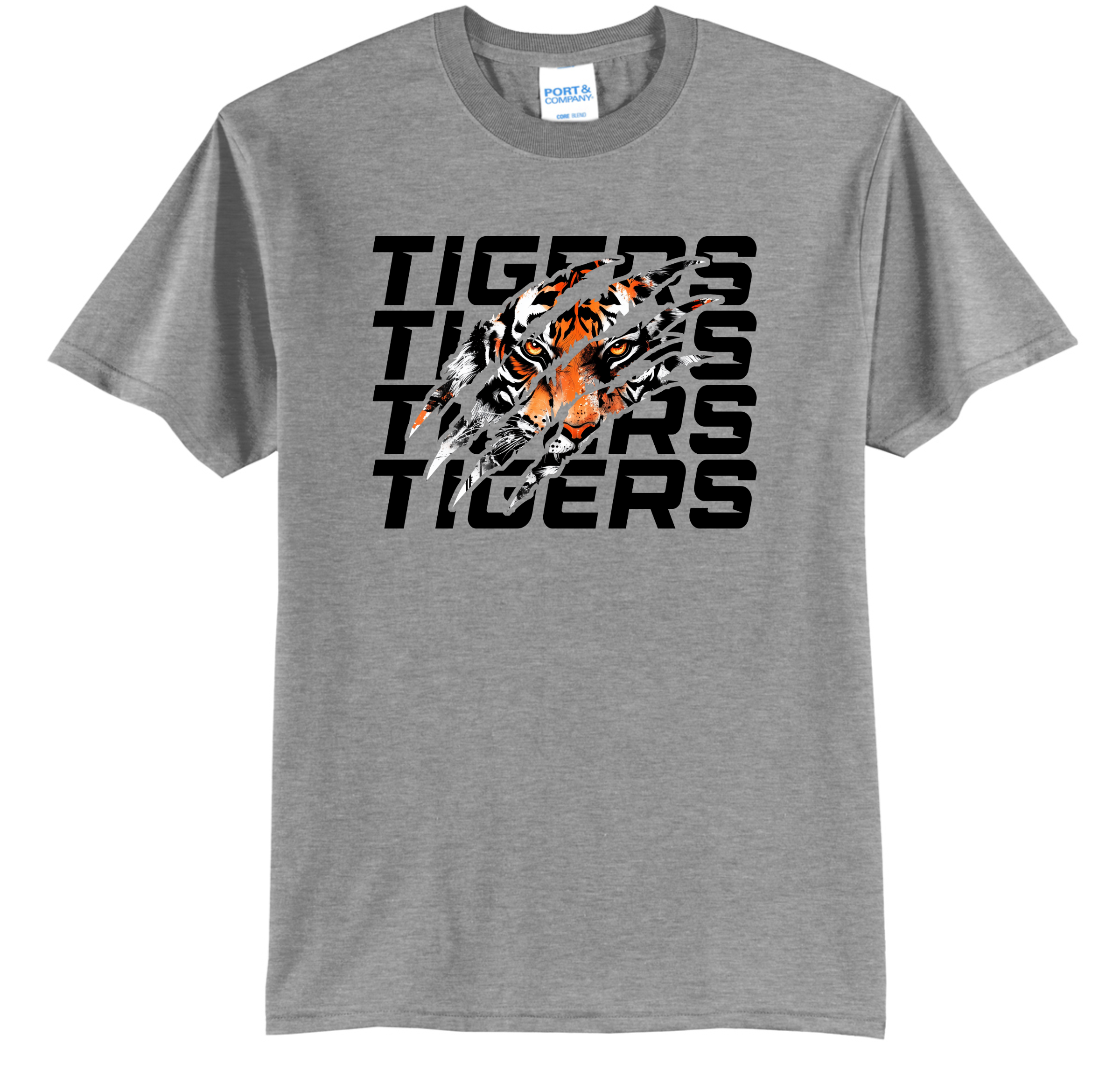 Tiger Scratch Face
