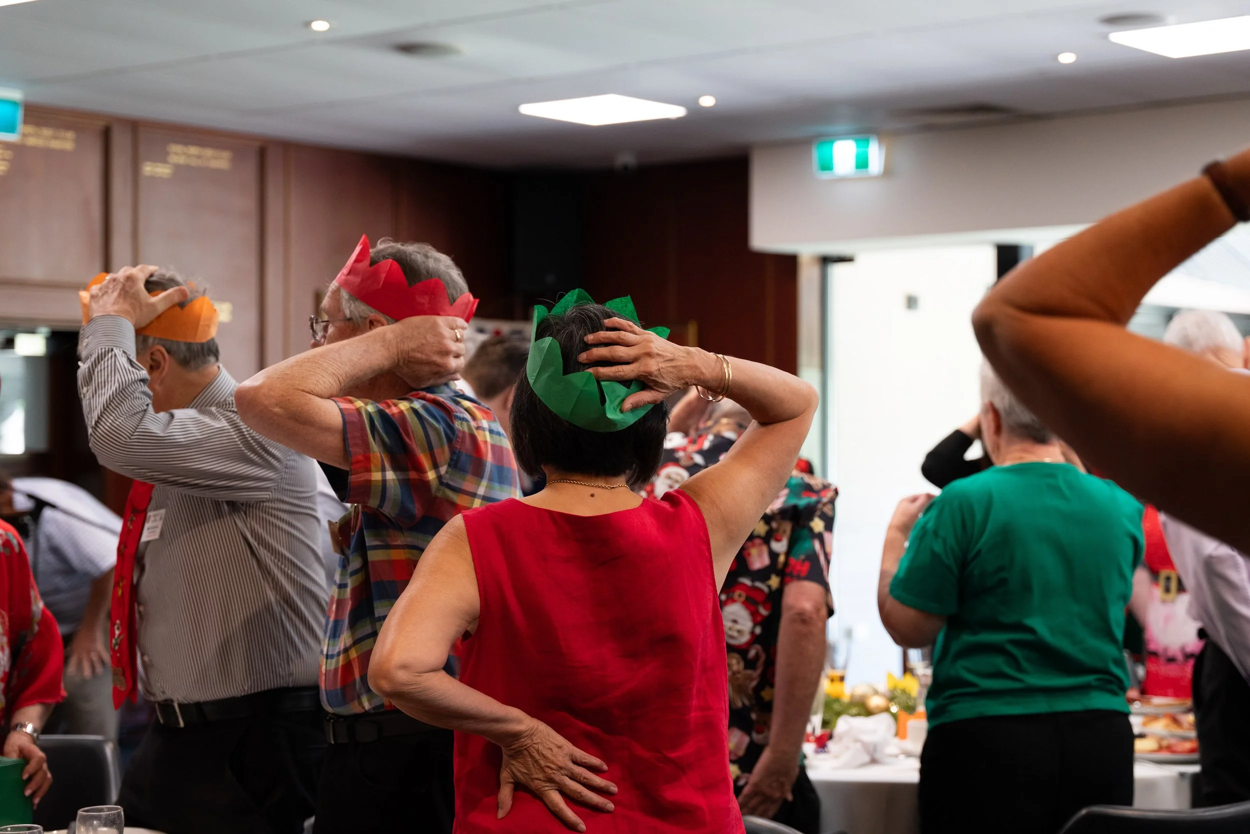 Heads and tails rear view!