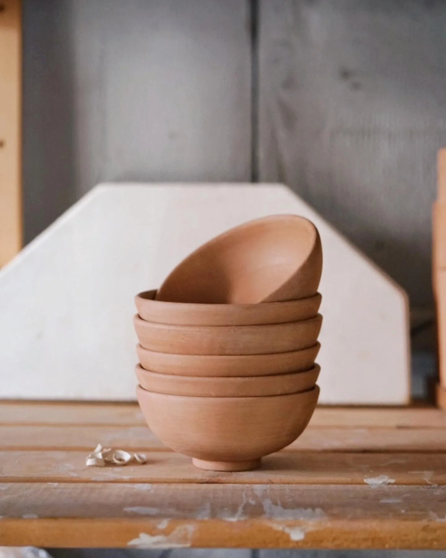 A set of footed rice bowls 🍚 &hellip;or ice cream bowls 🍨