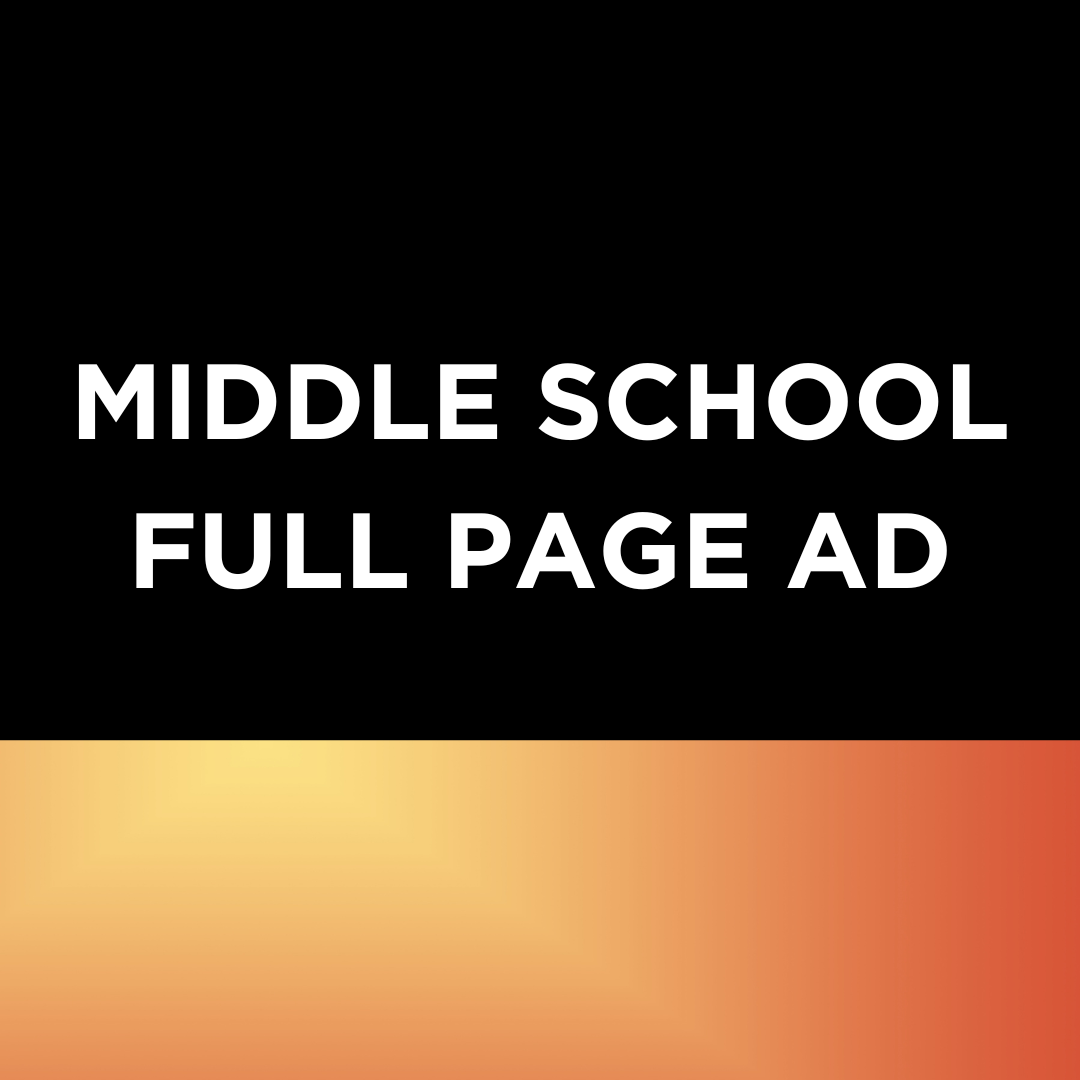 MIDDLE SCHOOL Full Page Ad