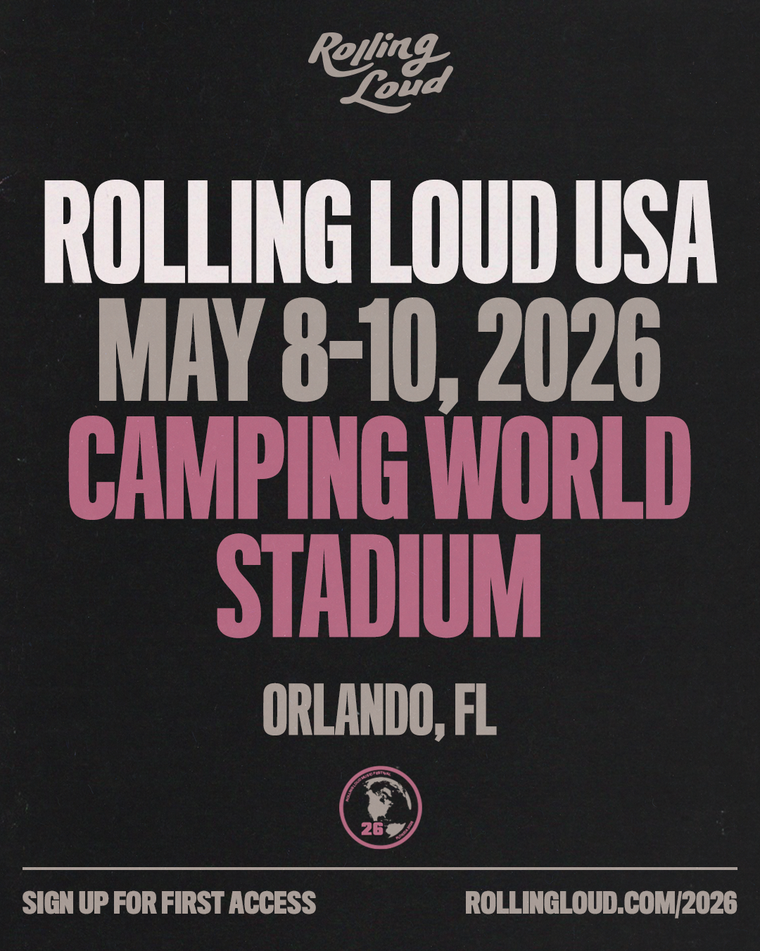 Rolling Loud Announces One U.S. Festival For 2026