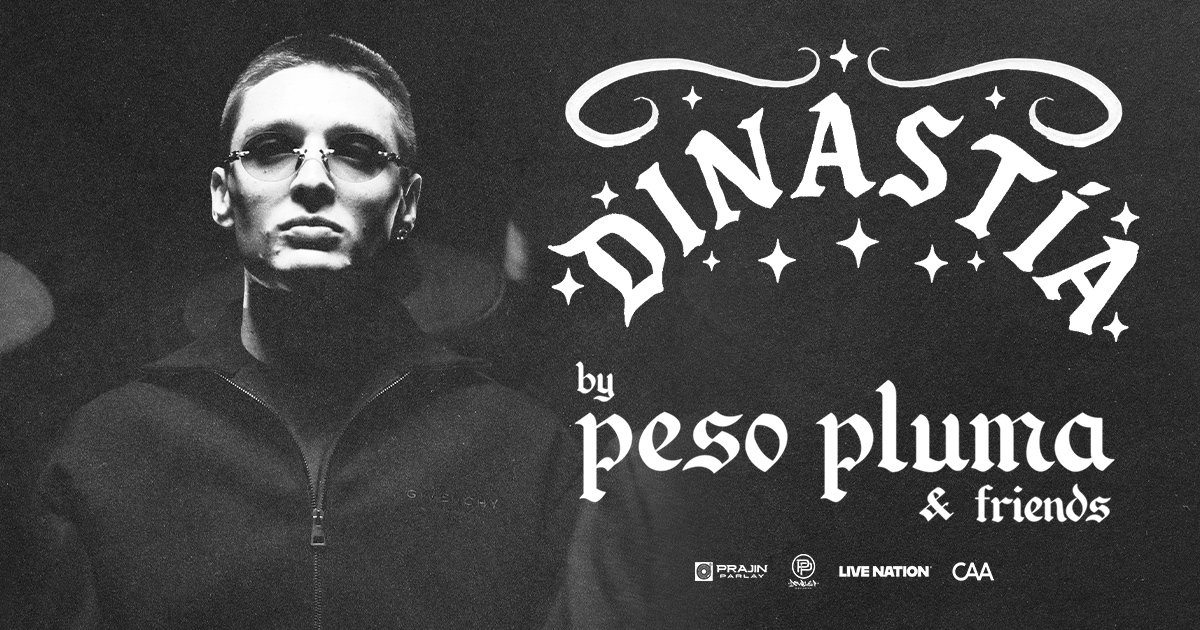 Peso Pluma Announces New Tour 'DÍNASTIA &amp; Friends' to the U.S. 