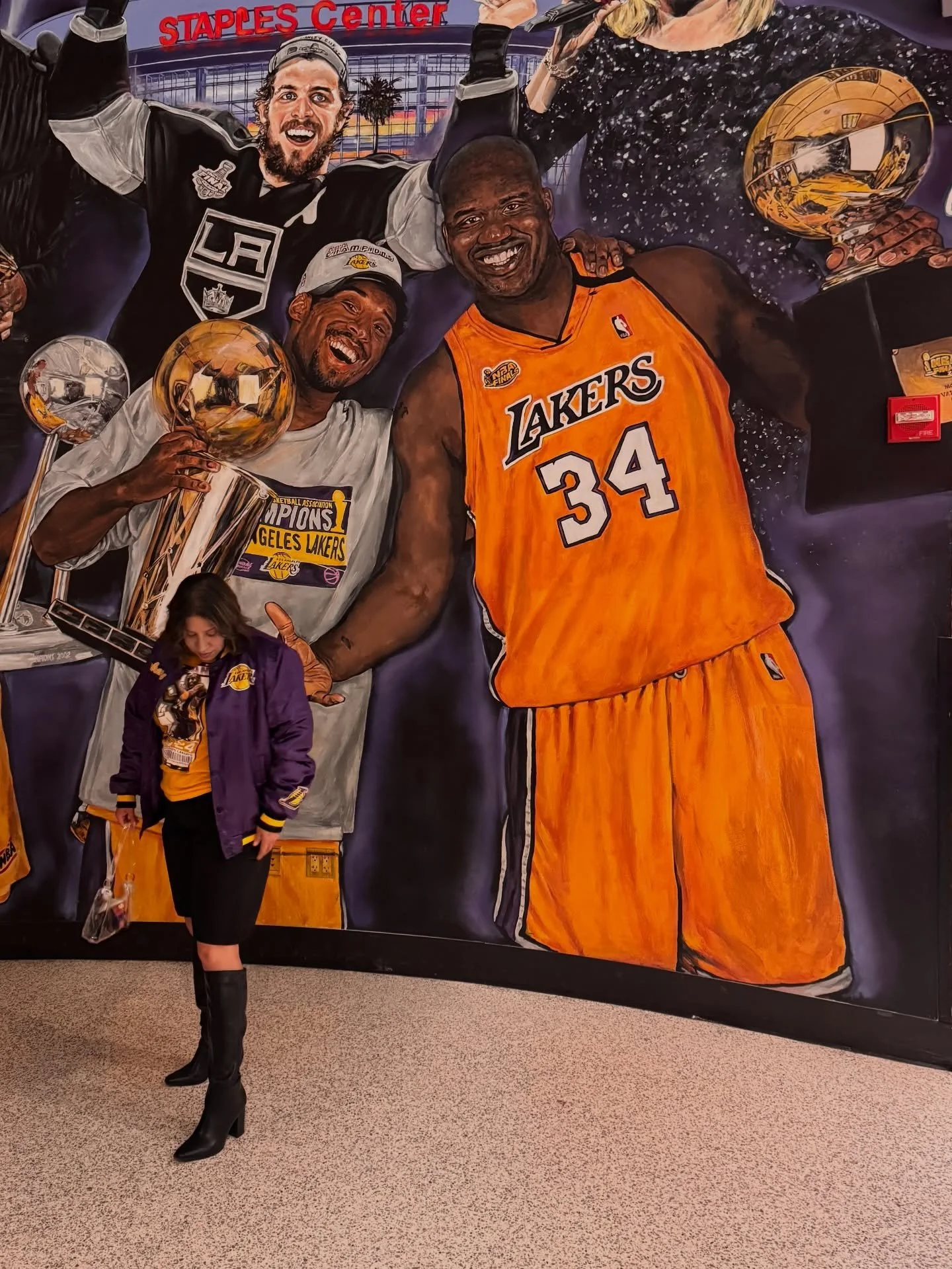 Purple and gold look cute 💜💛 The anxiety of being a Lakers fan, not so much 🫠

#losangeleslakers #lakers #lakeshow #lakersnation #lakersfan