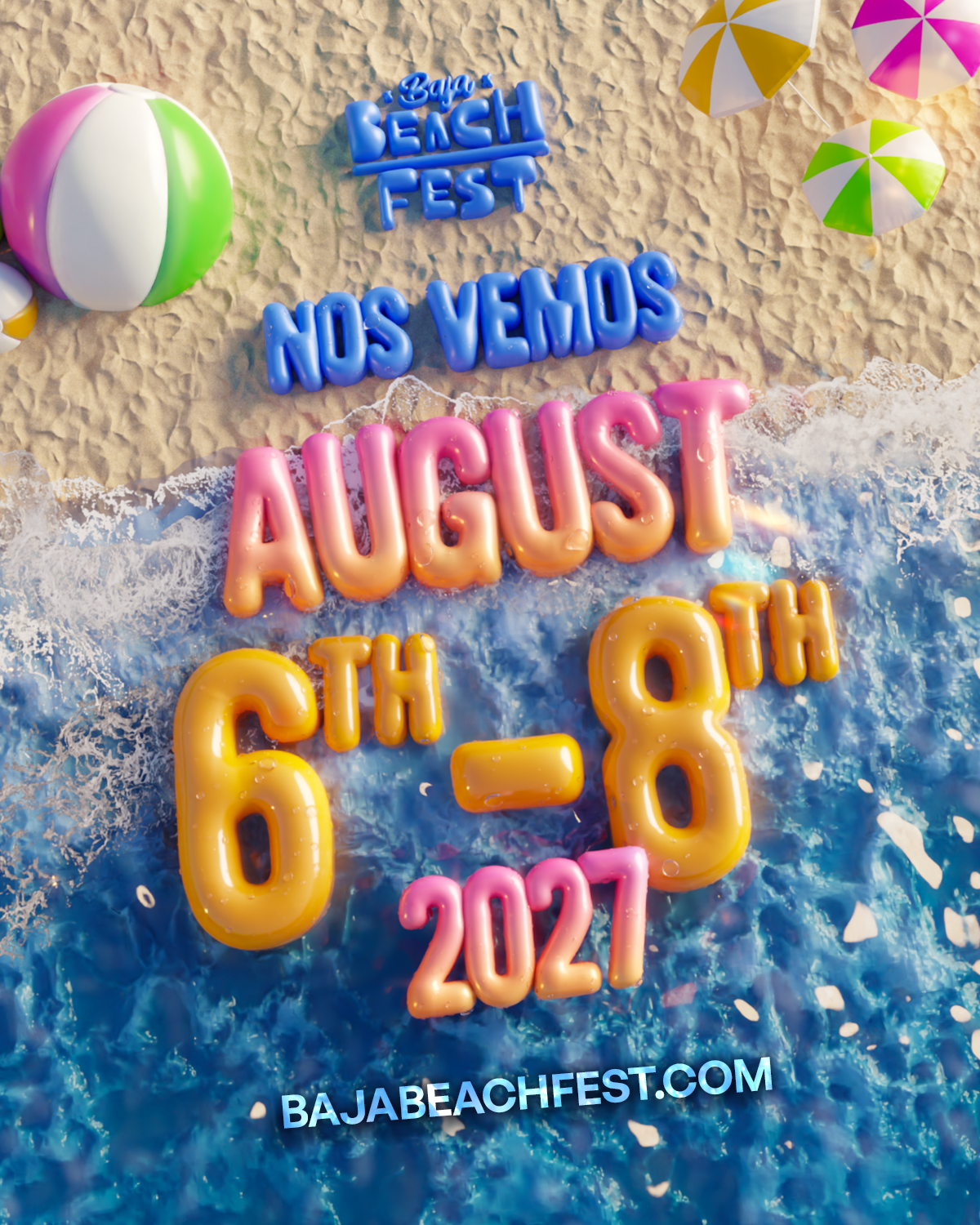 La Tradición Continúa... Baja Beach Fest Announces 2027 Dates