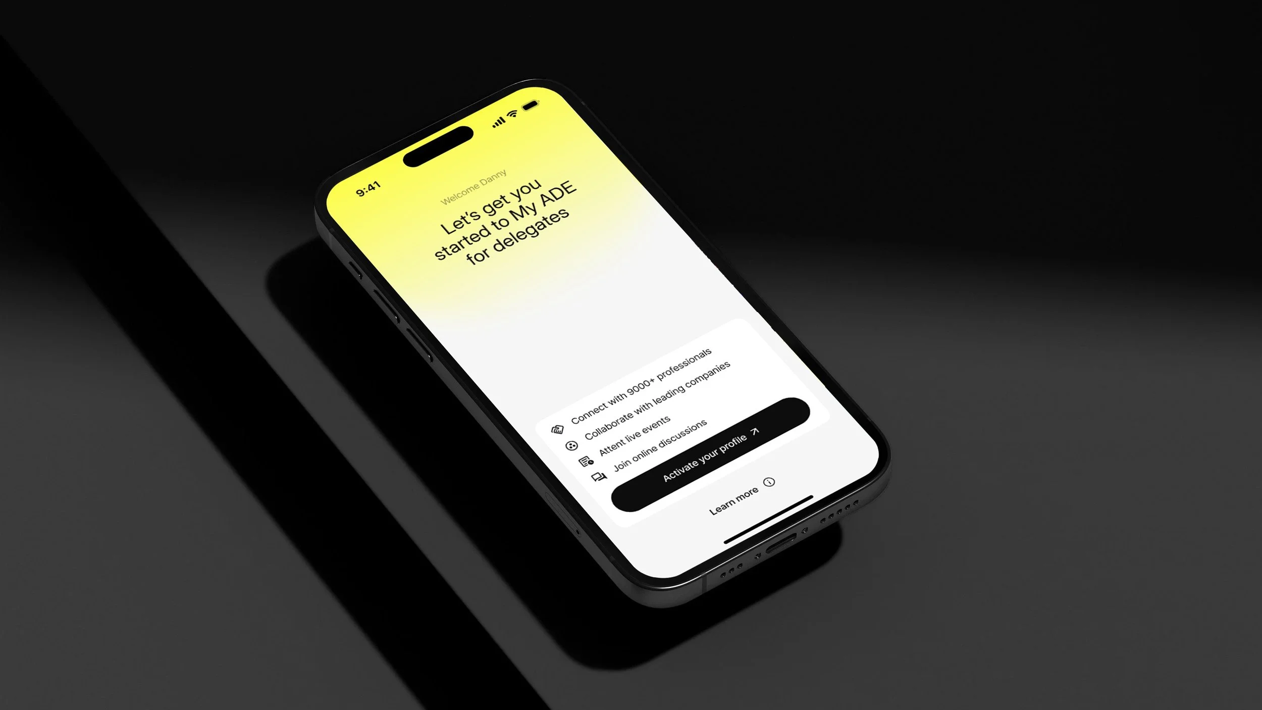 Amsterdam Dance Event - Mobile Experience