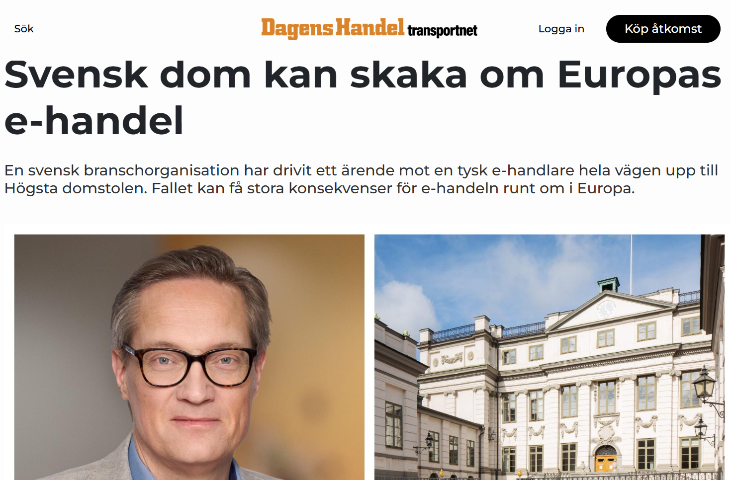 Svensk dom kan skaka om Europas e-handel