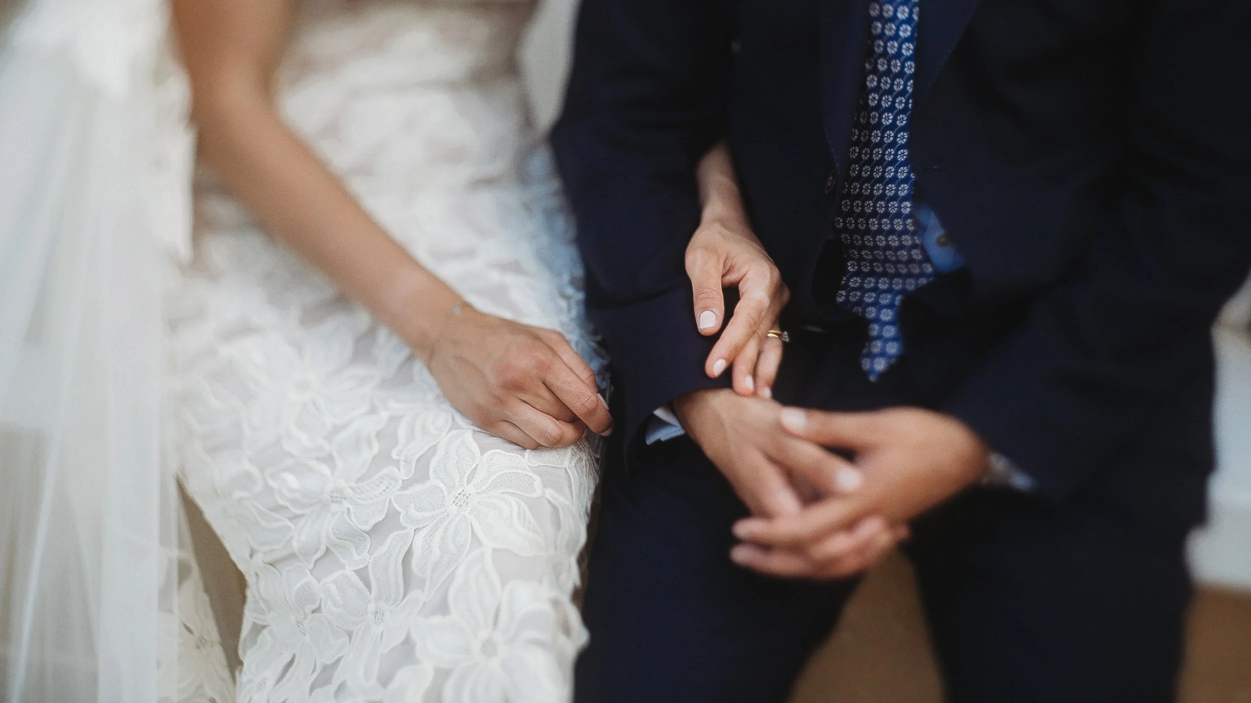 Close-up of bride and groom hands during Greek Orthodox ceremony, Nicosia Cyprus, Red Lens Films