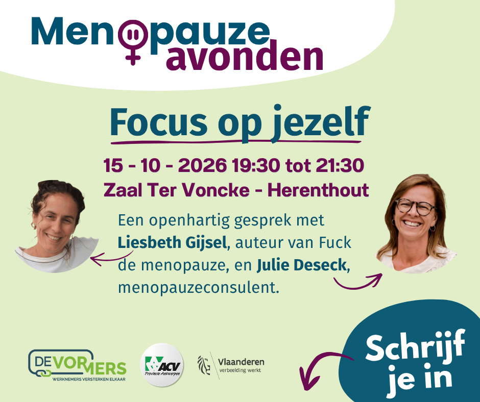 Menopauzeavond met Liesbeth Gijsel