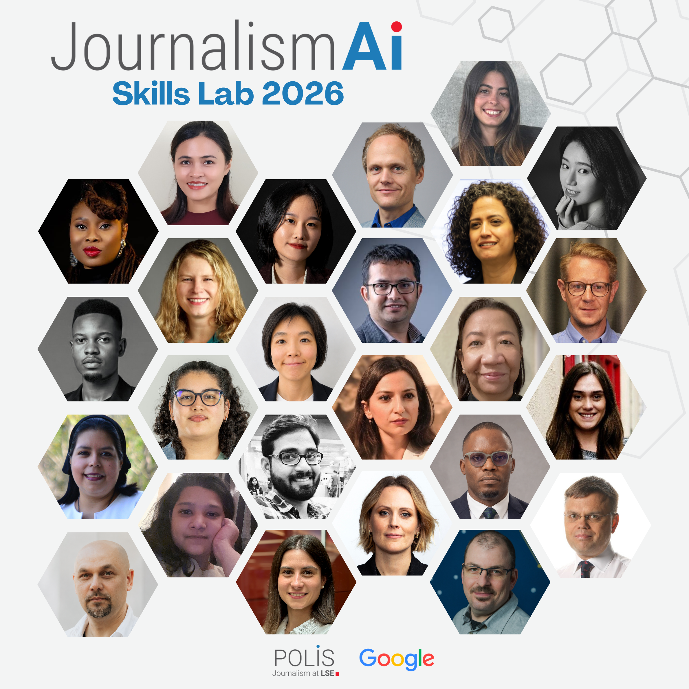Meet the 2026 JournalismAI Skills Lab participants