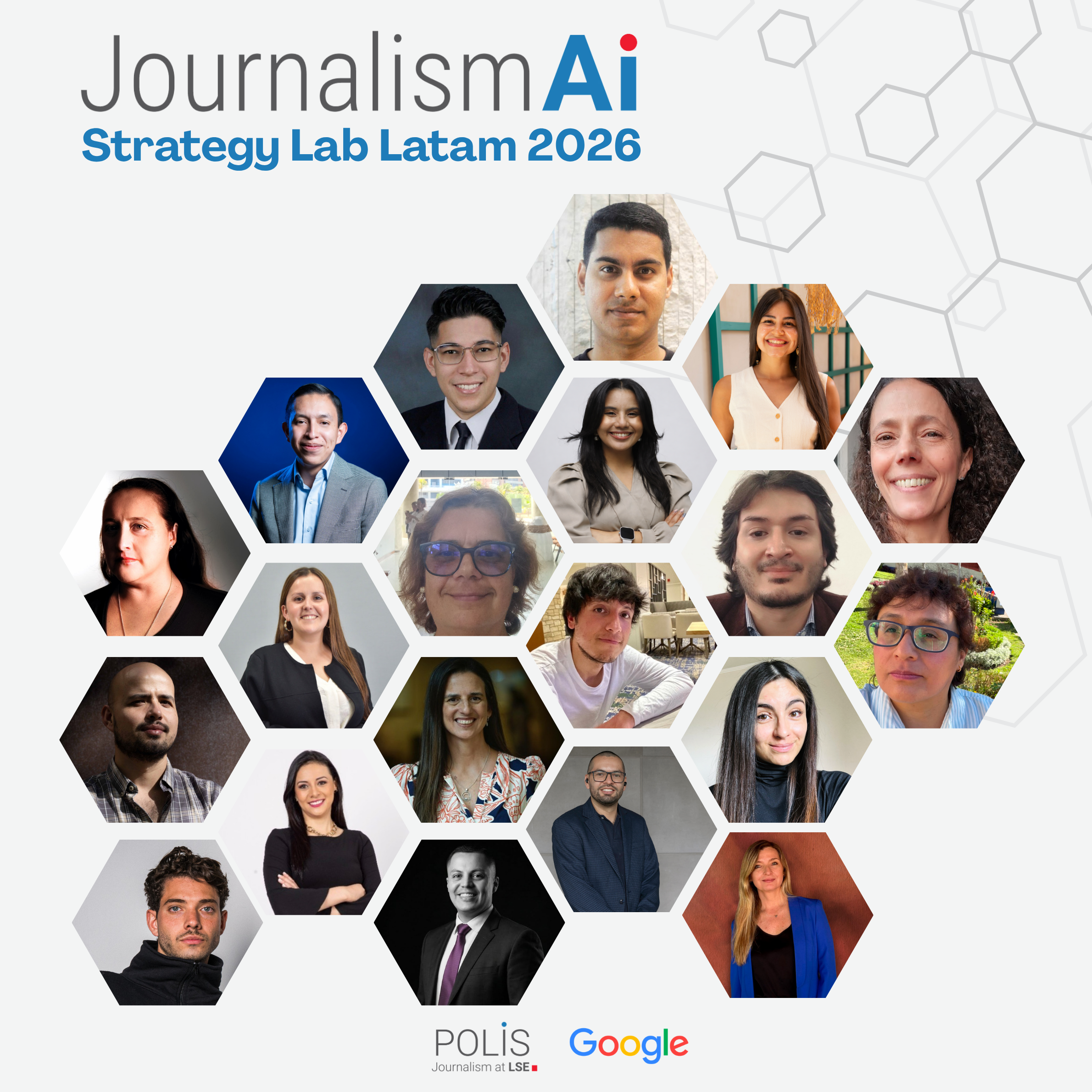 Conoce a la nueva cohorte latinoamericana del Strategy Lab de JournalismAI