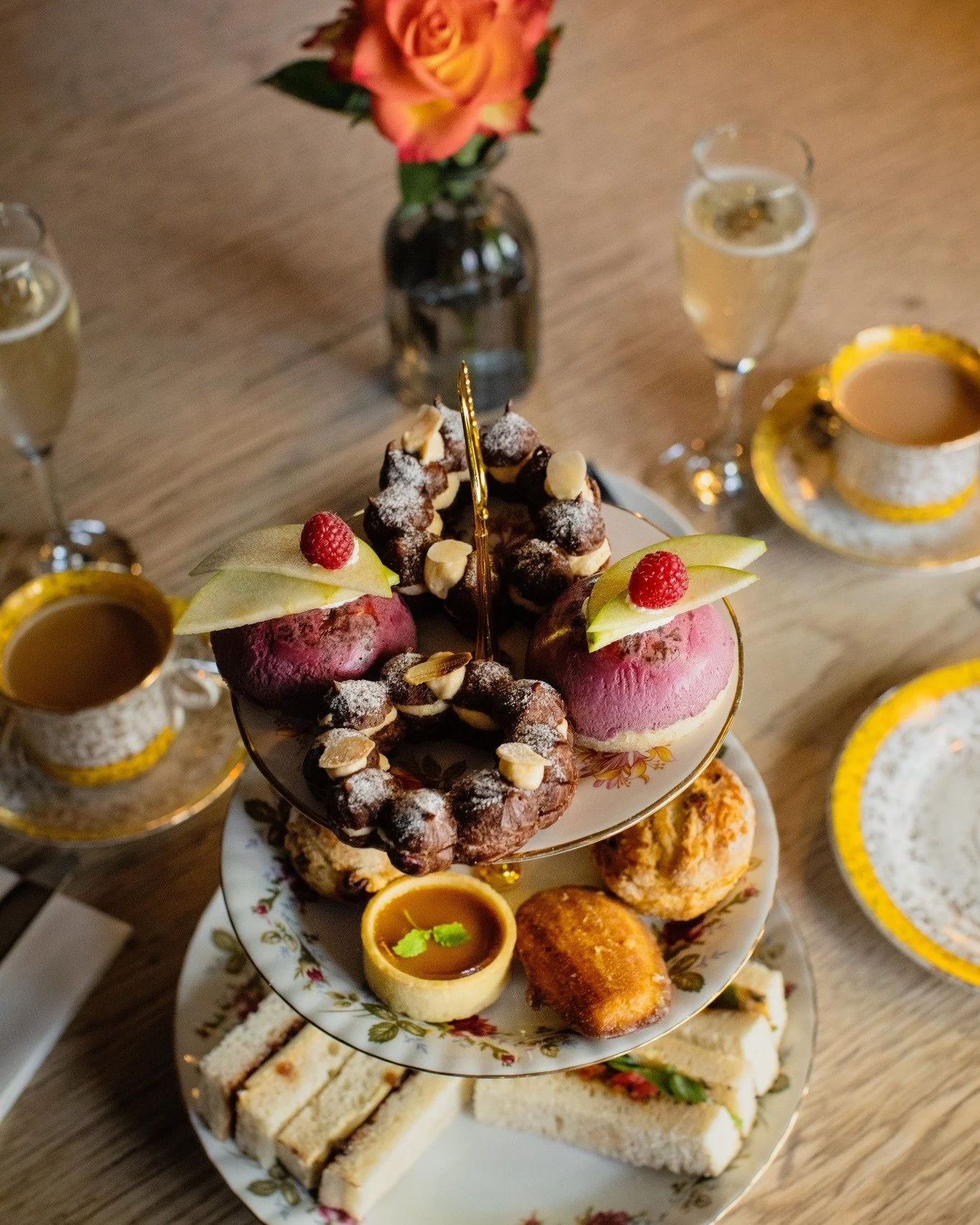 Join us for afternoon tea 🌷

Thursday 7 May | 2.30-4.30pm

Expect a generous spread of sweet and savoury treats, neatly cut finger sandwiches and the choice of a proper pot of tea or a glass of fizz. See the full menu and get booked in.

Book in at 