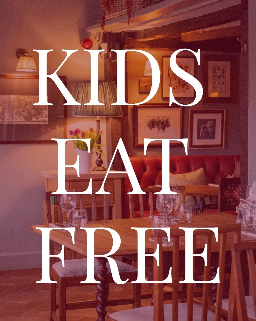 Kids eat free this May half term! 🎉

Make the most of half term days out in south Cambridge, then refuel with us. Whether you&rsquo;ve spent the morning at Wimpole, Shepreth Wildlife Park or the Imperial War Museum Duxford, we&rsquo;ve got lunch cov