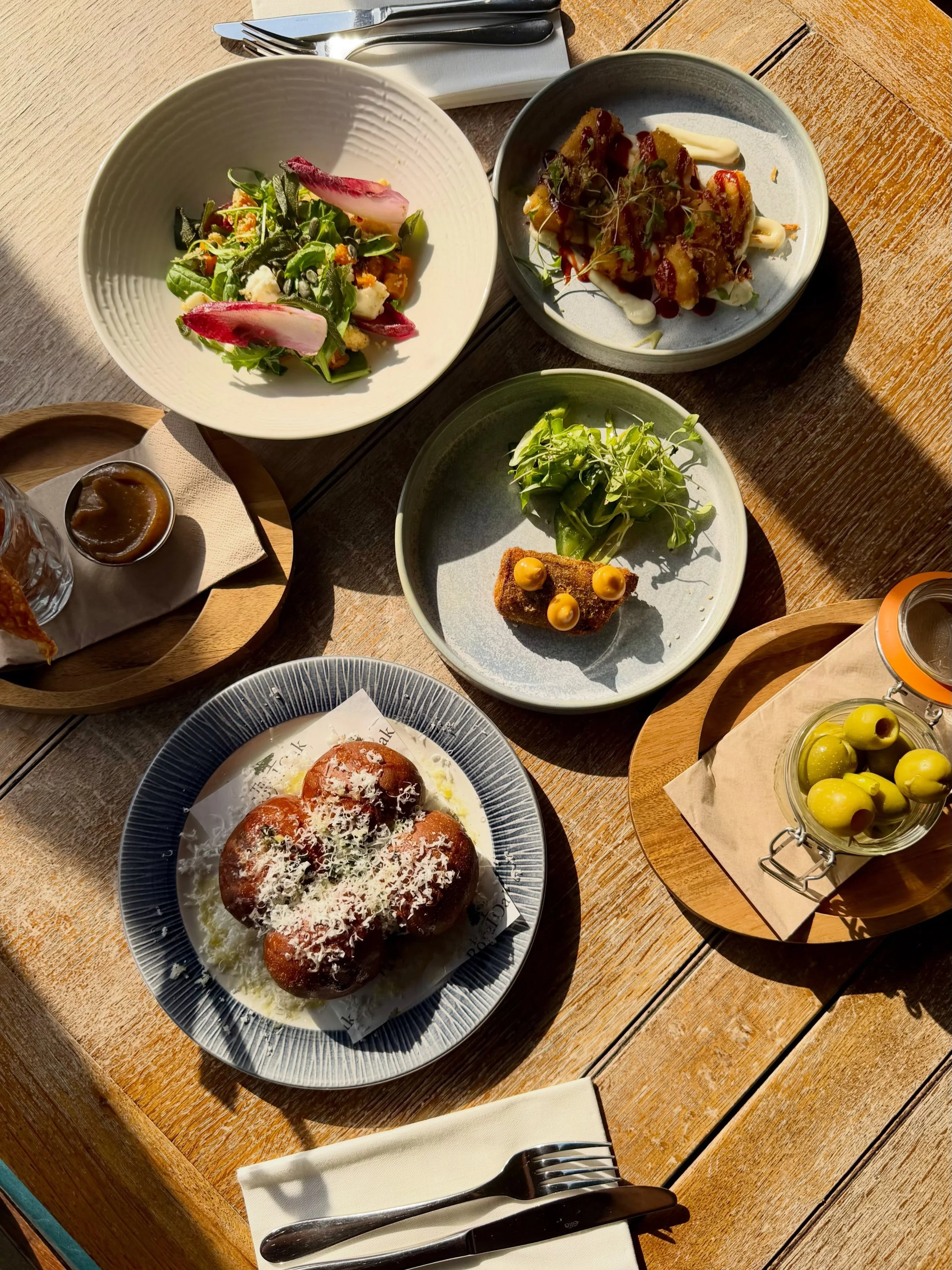 Small plates &amp; kick-offs

Small plates are very useful things we find. They can get the meal started, give everyone something to pick at or, with a few good choices, make a rather nice lighter lunch. It&rsquo;s up to you. 

Ours follow the season